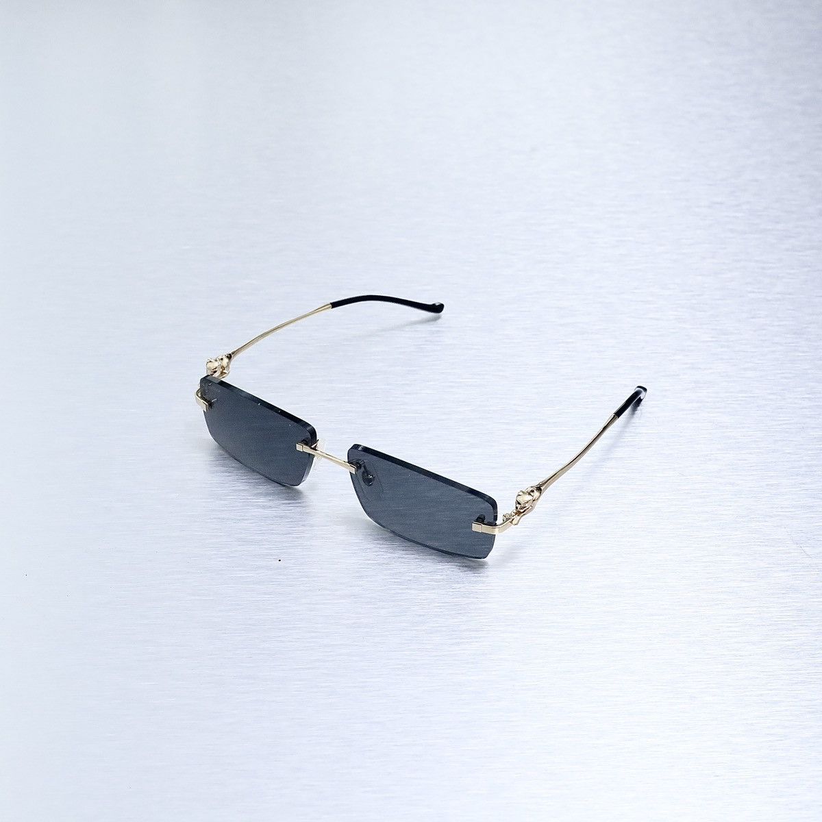 image of Cartier Ct0430S 001 Sunglasses in Gold, Men's