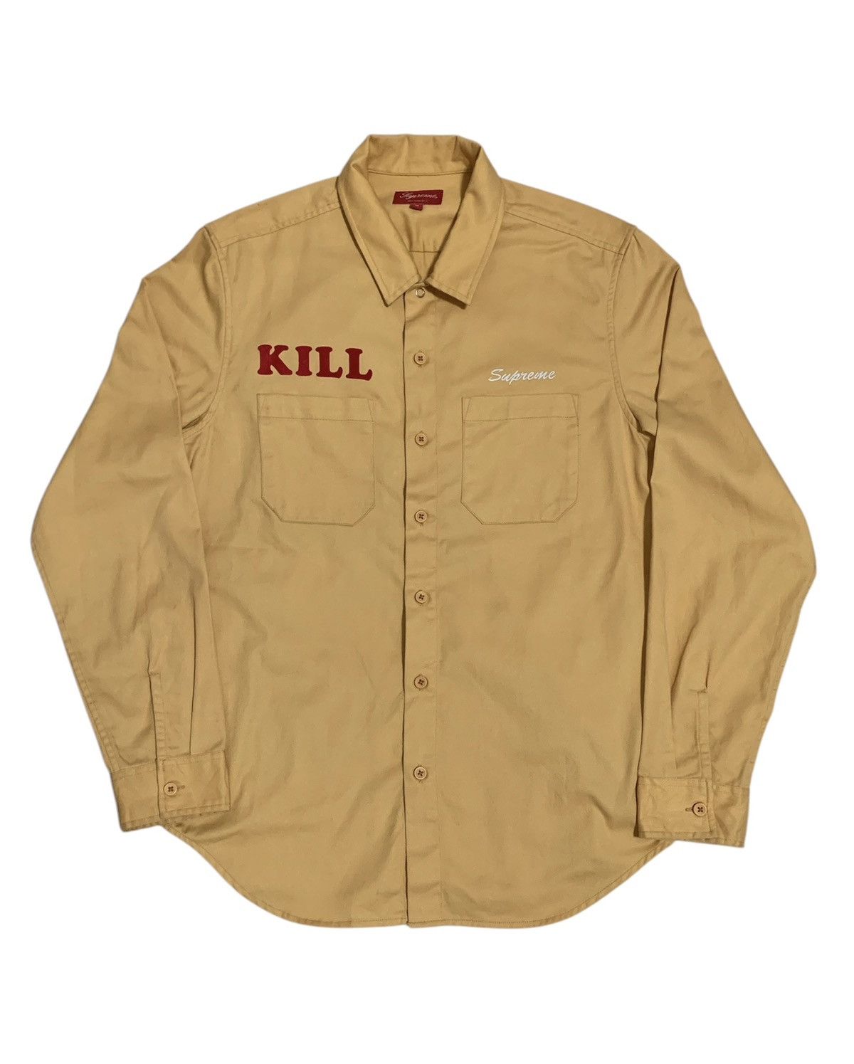 Supreme Kill Work Shirt SS16 Size US M / EU 48-50 / 2 - 1 Thumbnail
