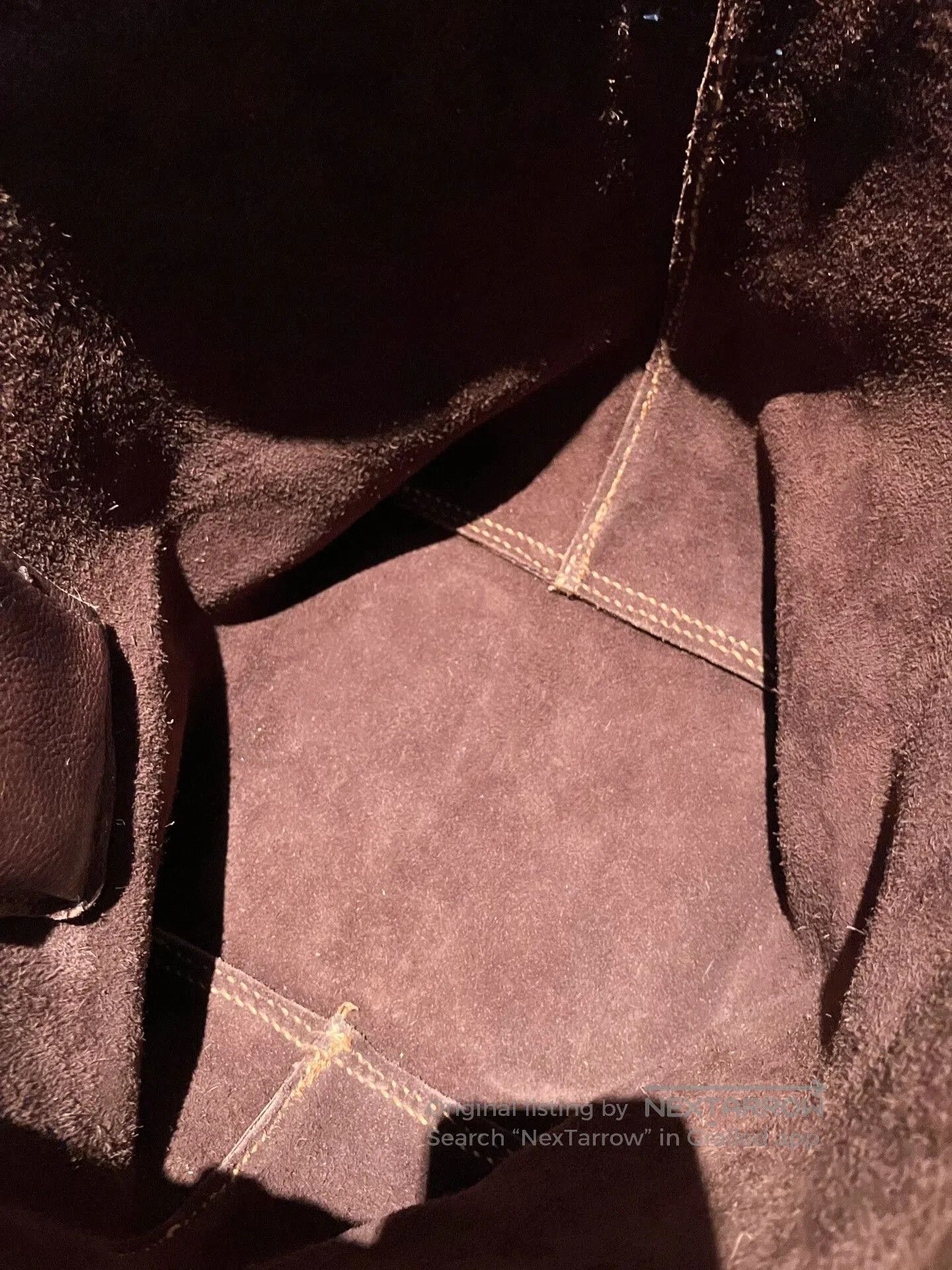 Kapital Handmade Vintage Navajo Leather Bag. Size ONE SIZE - 7 Thumbnail
