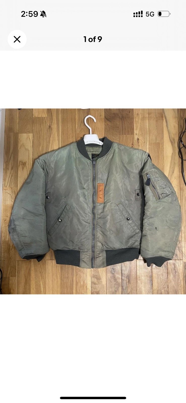 Buzz Rickson's Buzz Rickson’s MA-1 USAF Bomber Jacket - Size Large Size US L / EU 52-54 / 3 - 1 Thumbnail
