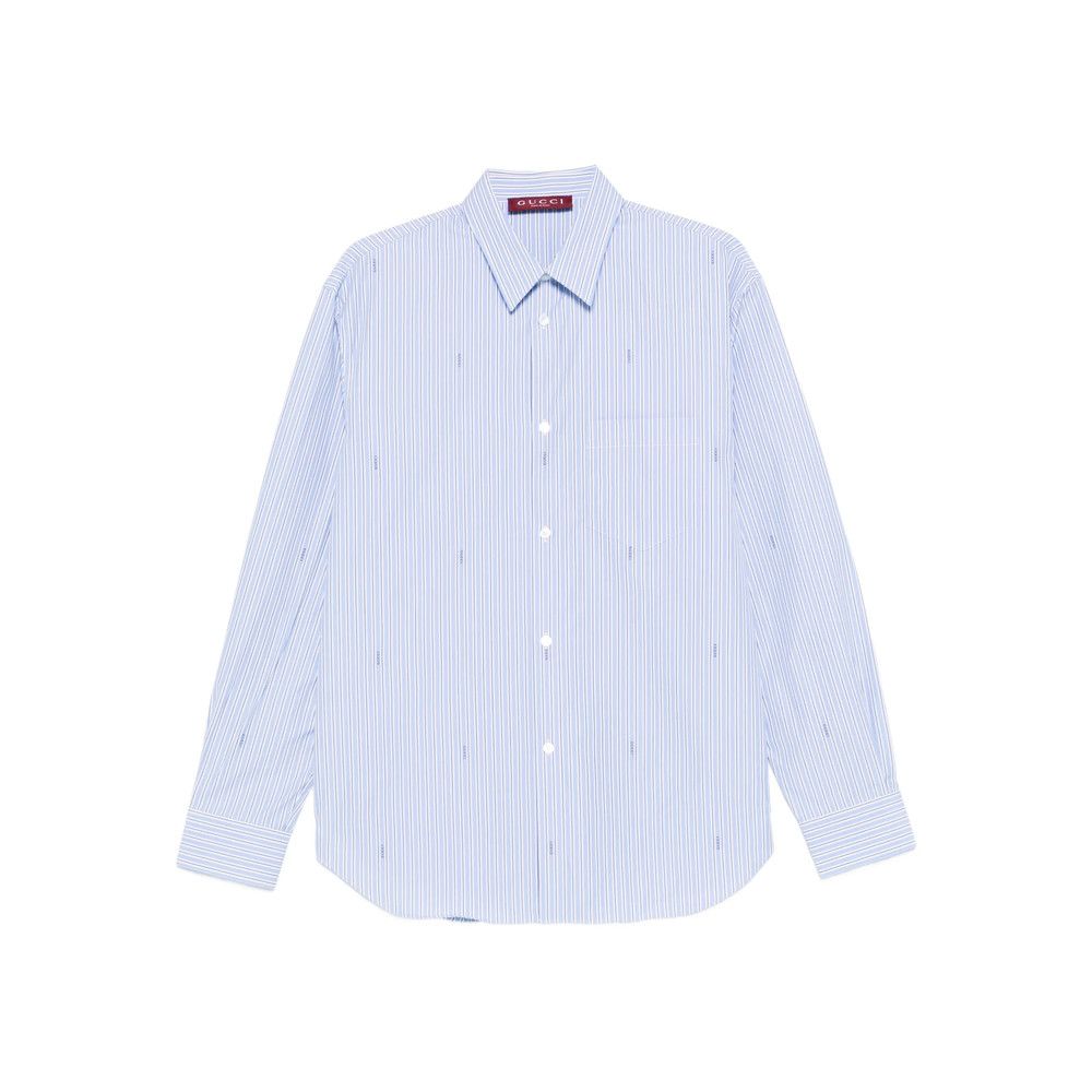 Gucci Gucci BLUE Shirts Size US XL / EU 56 / 4 - 1 Thumbnail