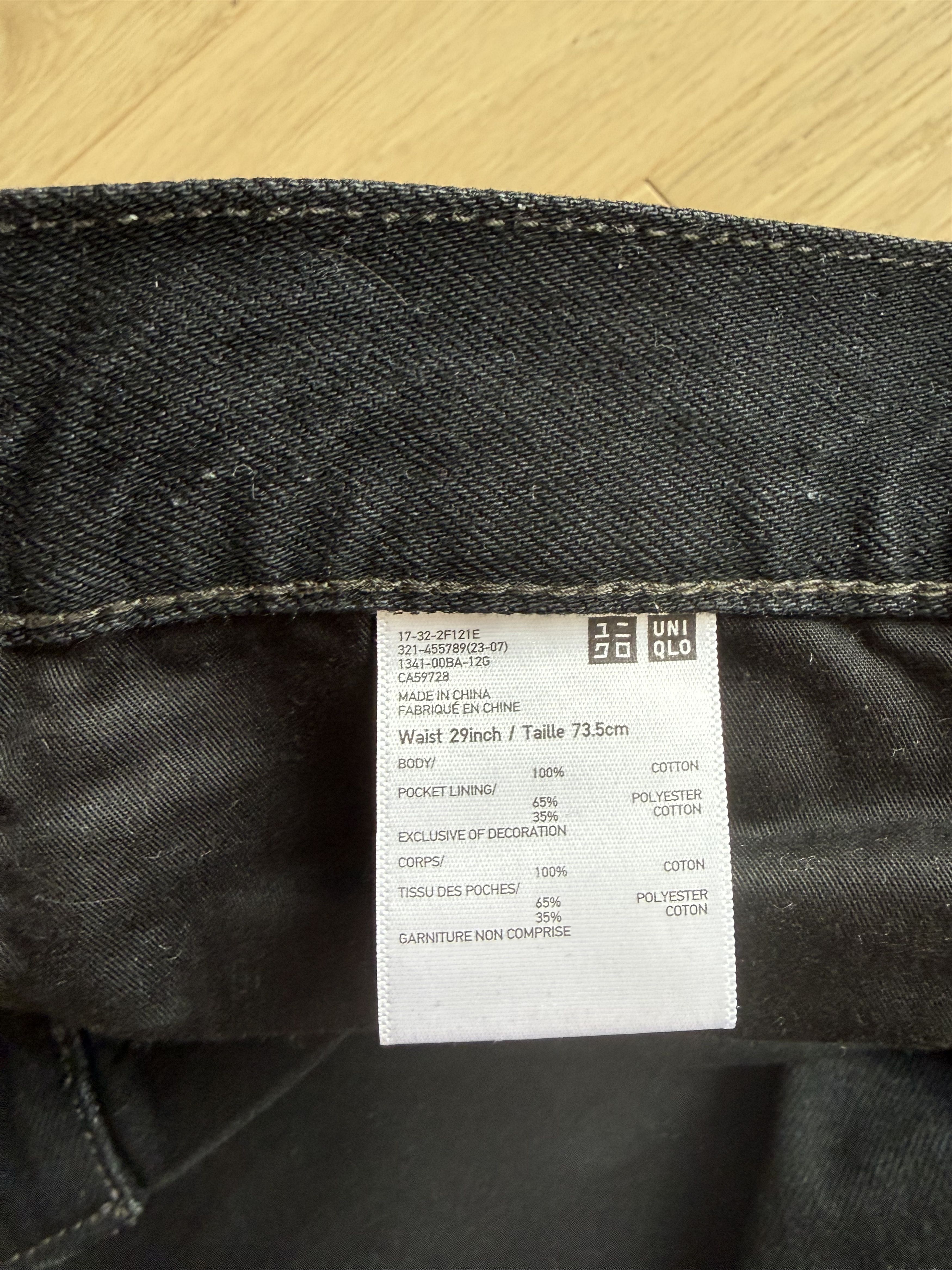 JW Anderson × Uniqlo Uniqlo x JW Anderson Shoe Cut Black Jeans Size US 29 - 4 Thumbnail
