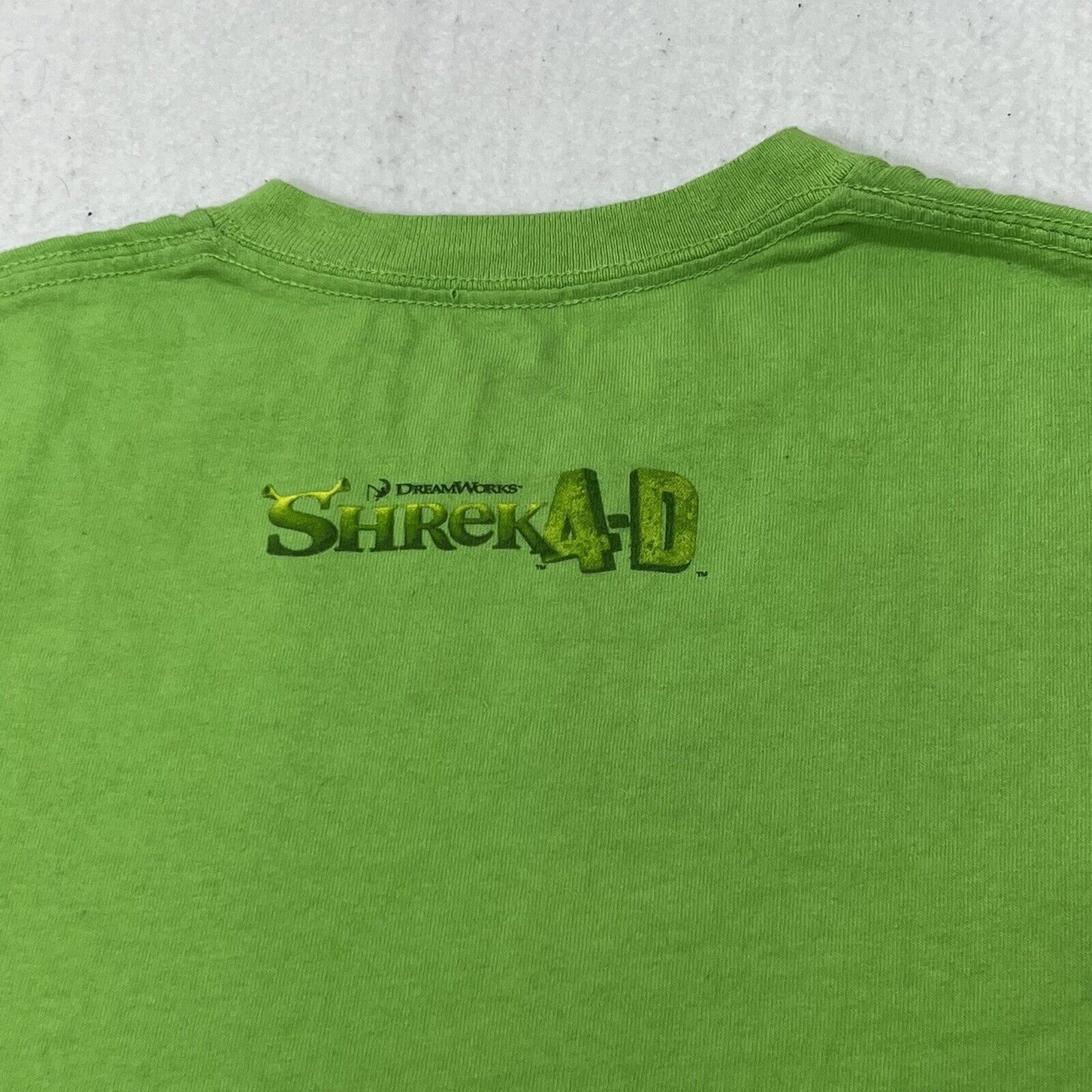 Universal Studios Universal Studios Medium Shrek 4-D Green Graphic T Shirt Size US M / EU 48-50 / 2 - 10 Thumbnail