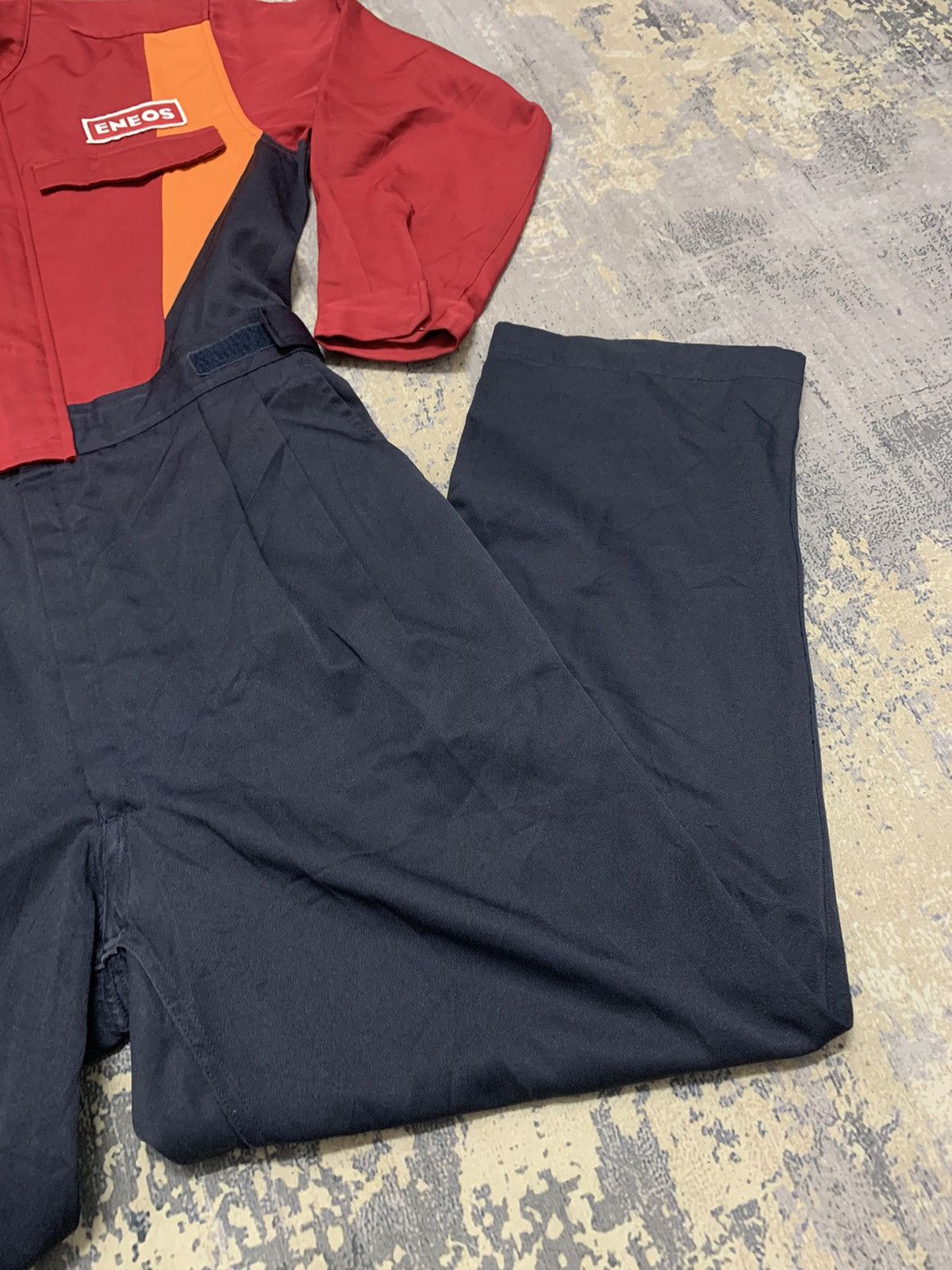 Japanese Brand Vintage Japanese ENEOS Coverall Jumpsuit Initial D Size US 33 - 5 Thumbnail