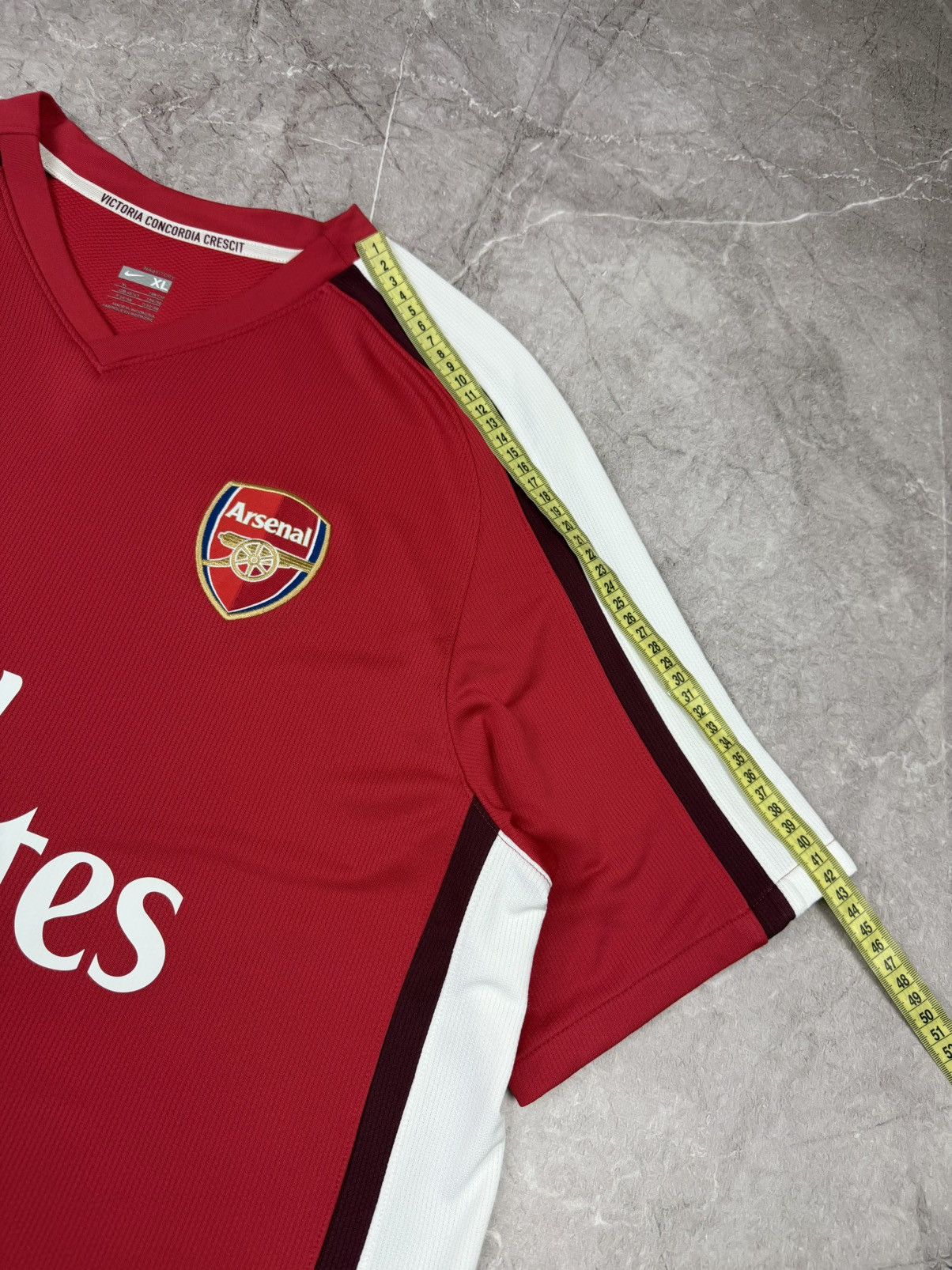 Nike Vintage Nike Arsenal 2008-2010 Home Kit Size XL Size US XL / EU 56 / 4 - 12 Thumbnail