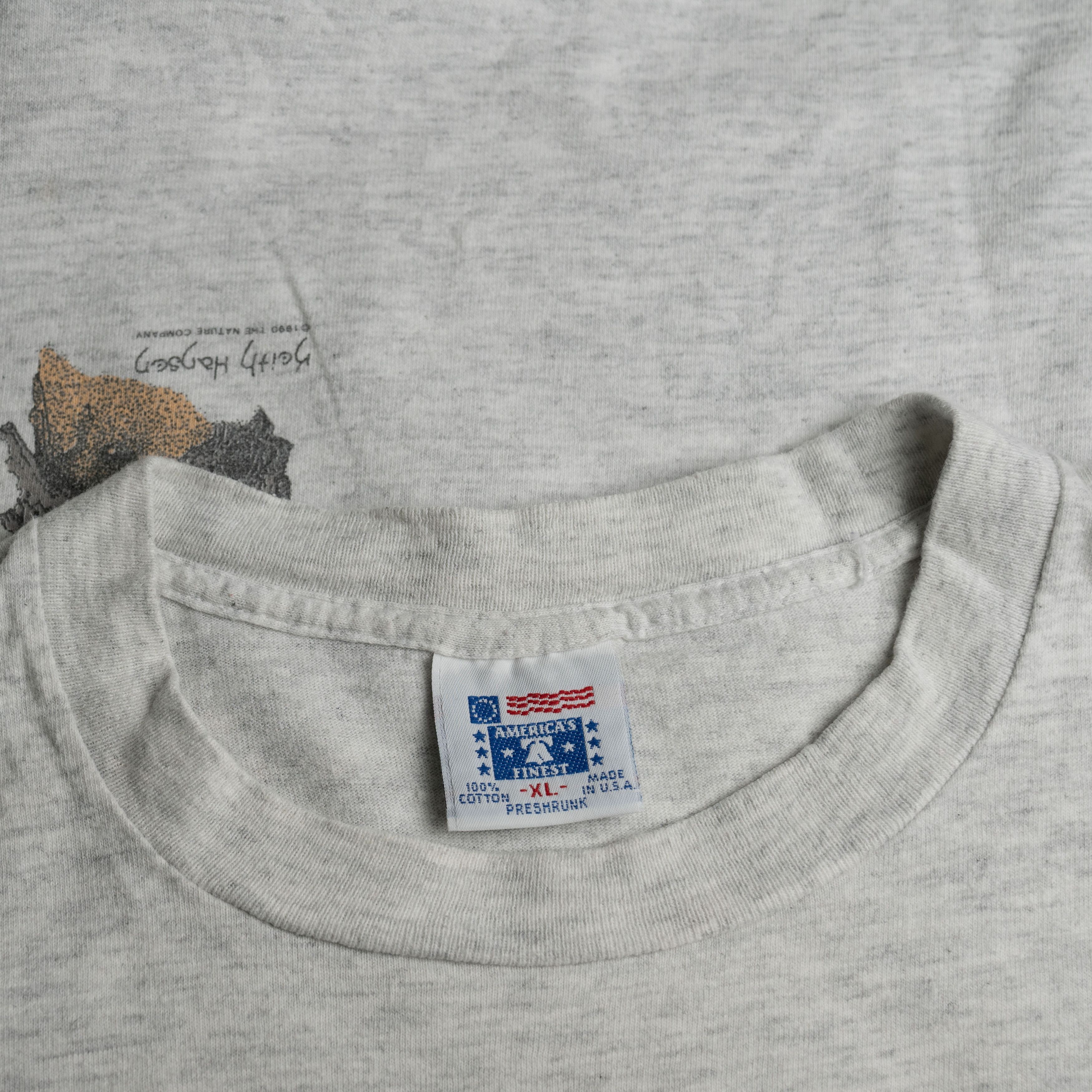 Vintage Vintage 1990 Falcons Of North America Birds Nature Tee Shirt Size US XL / EU 56 / 4 - 3 Thumbnail