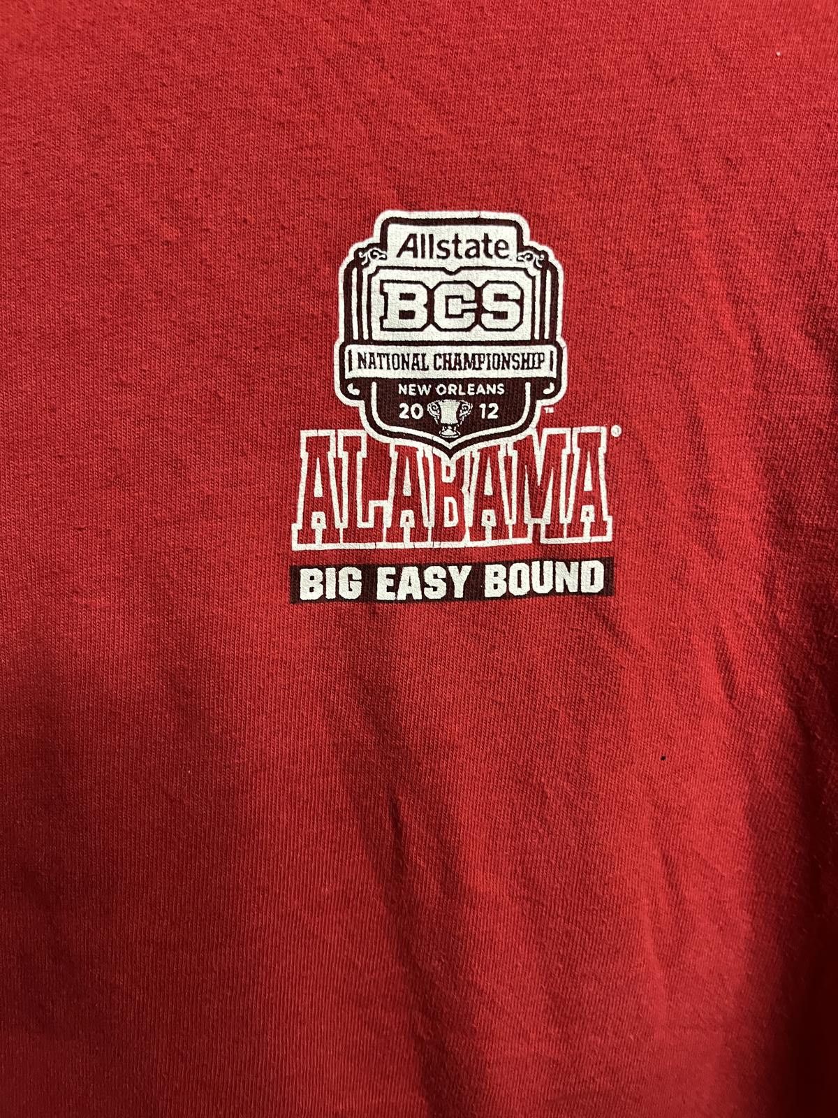 Delta Alabama Crimson Tide Tee - BSC Championship 2012 T-shirt 2XL Size US XXL / EU 58 / 5 - 4 Thumbnail