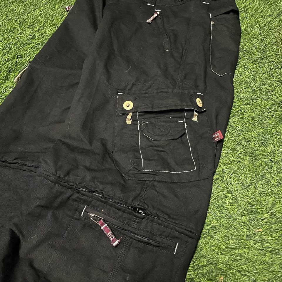 Triple 5 Soul VINTAGE Y2K TRIPLE 5 SOUL NYC convertible baggy pants Size US 32 / EU 48 - 8 Thumbnail