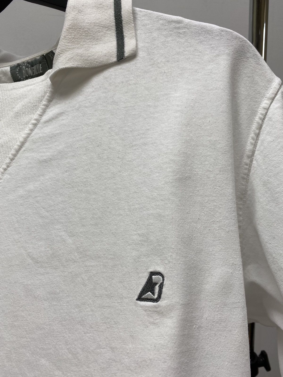 Boneville × Stone Island × Vintage Vintage Boneville Massimo Osti Polo Rare Streetwear Size XL Size US XL / EU 56 / 4 - 11 Thumbnail