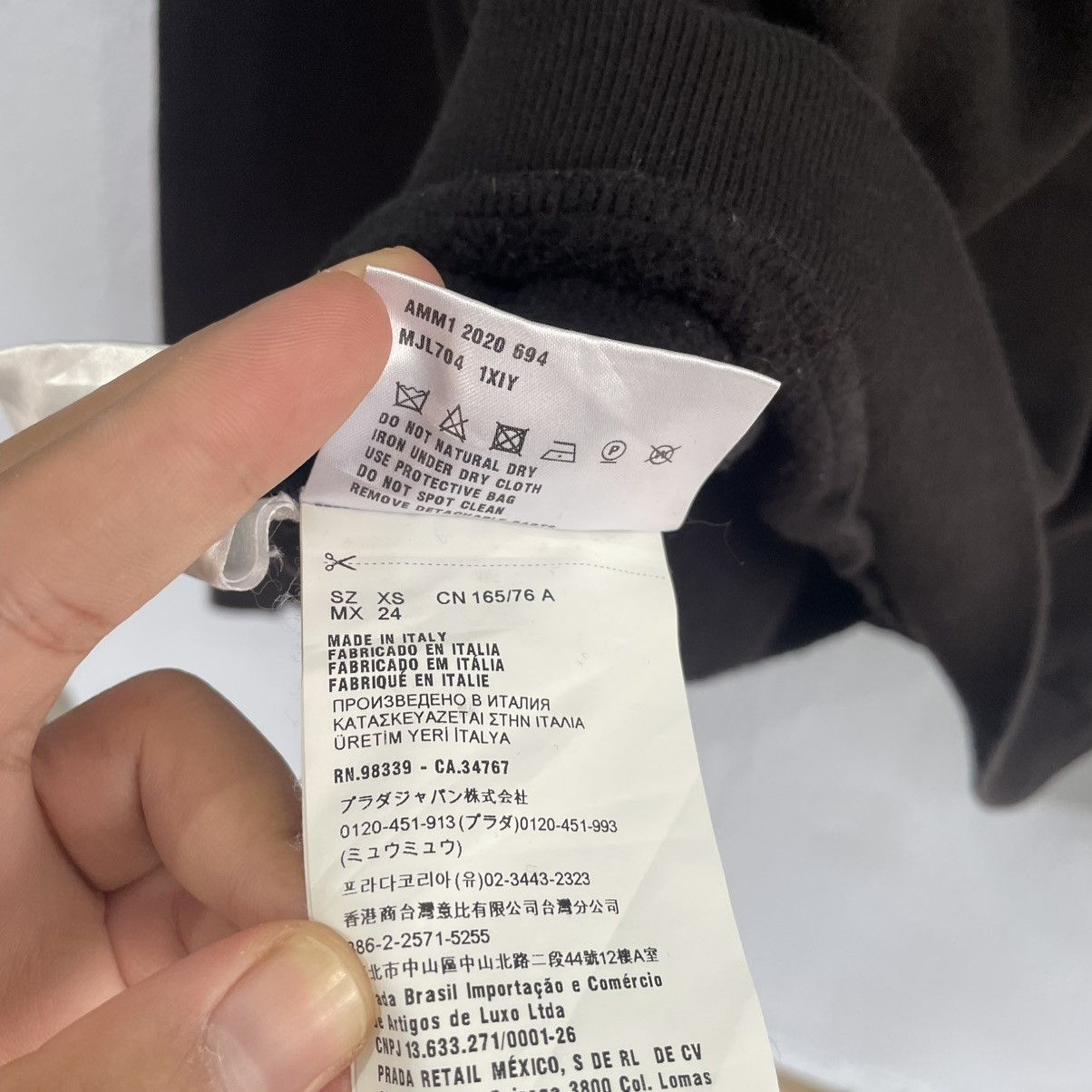 Miu Miu Miu miu small logo crop top Size XS / US 0-2 / IT 36-38 - 8 Thumbnail