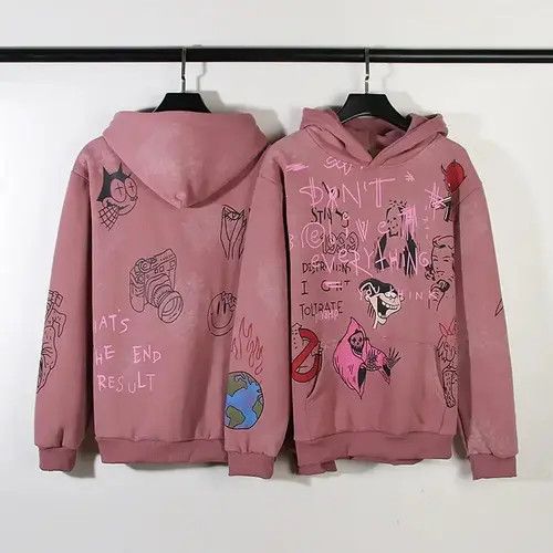 Japanese Brand Katagiri x Ami Graphic Grafitti Printed Hoodie Size US L / EU 52-54 / 3 - 3 Thumbnail
