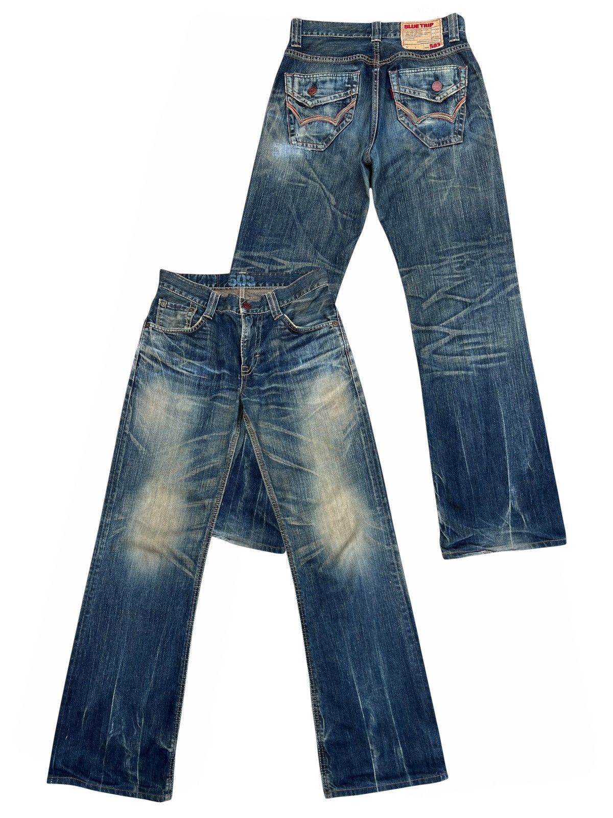 EDWIN 503 Blue triparchive flare 髭 y2k 45rpm × Edwin × Japanese 