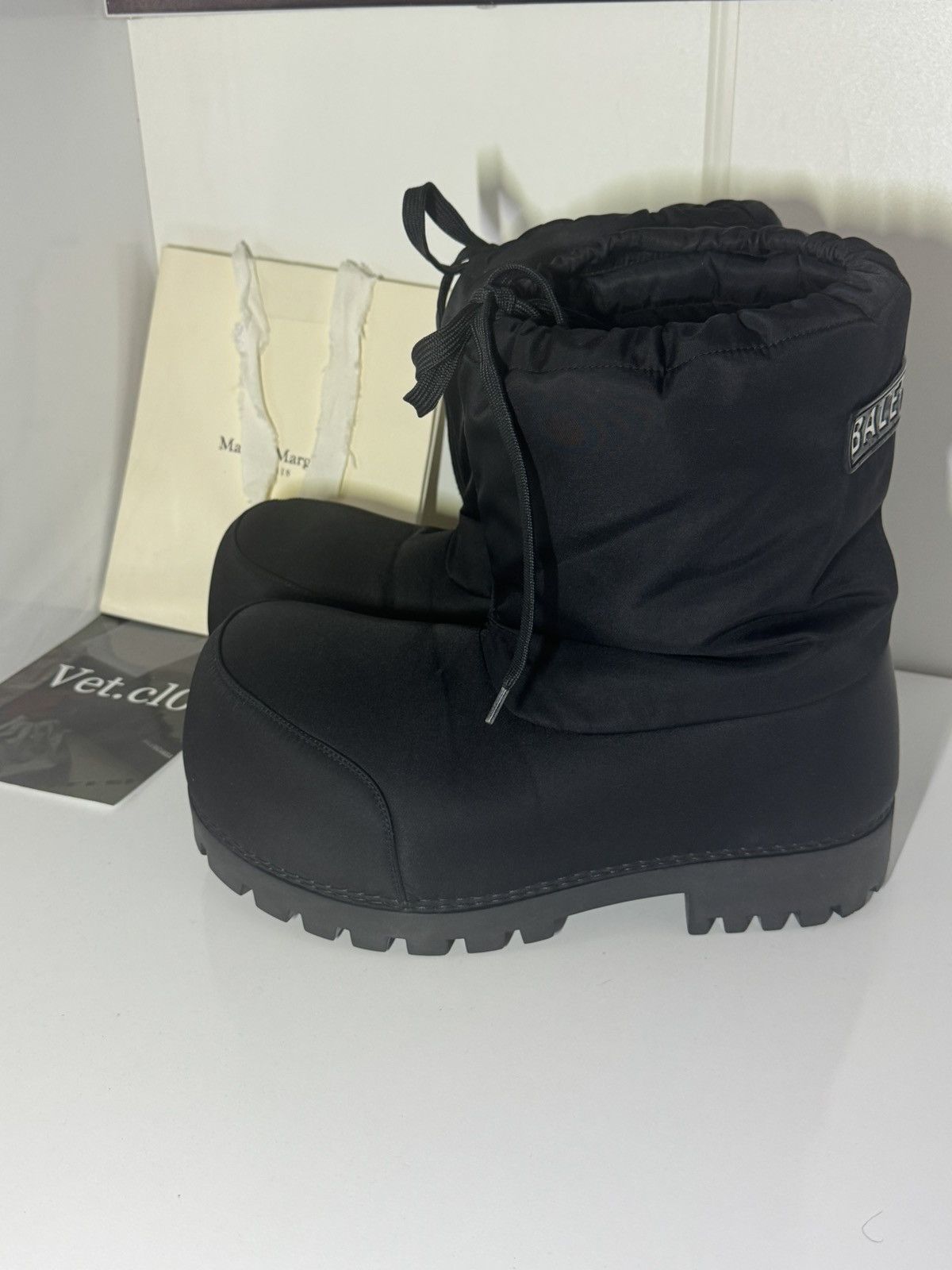 Balenciaga ⛔️Balenciaga Alaska boots black nylon 41/42 Size US 8.5 / EU 41-42 - 2 Thumbnail