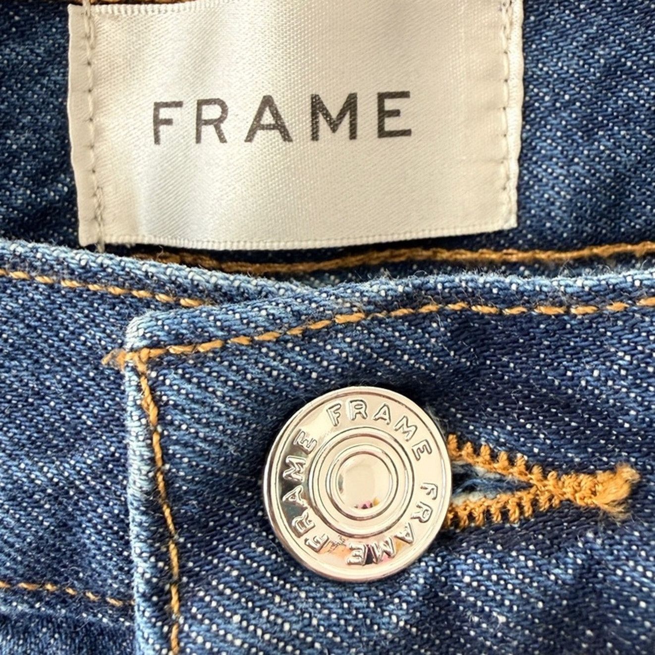 Frame Frame Le Jane Ankle High Waist Straight Leg Jeans Sz 27 NEW Size 27" / US 4 / IT 40 - 12 Thumbnail