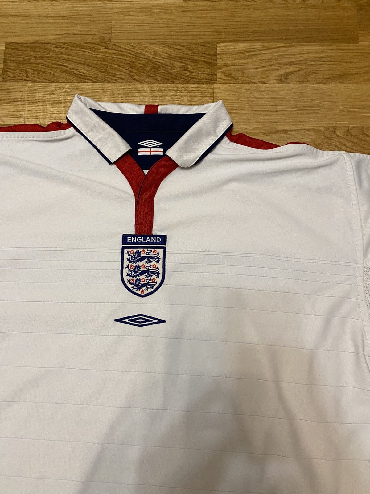 Umbro England Football Home Jersey Shirt 2003/05 Umbro Reversible Size US XXL / EU 58 / 5 - 2 Thumbnail