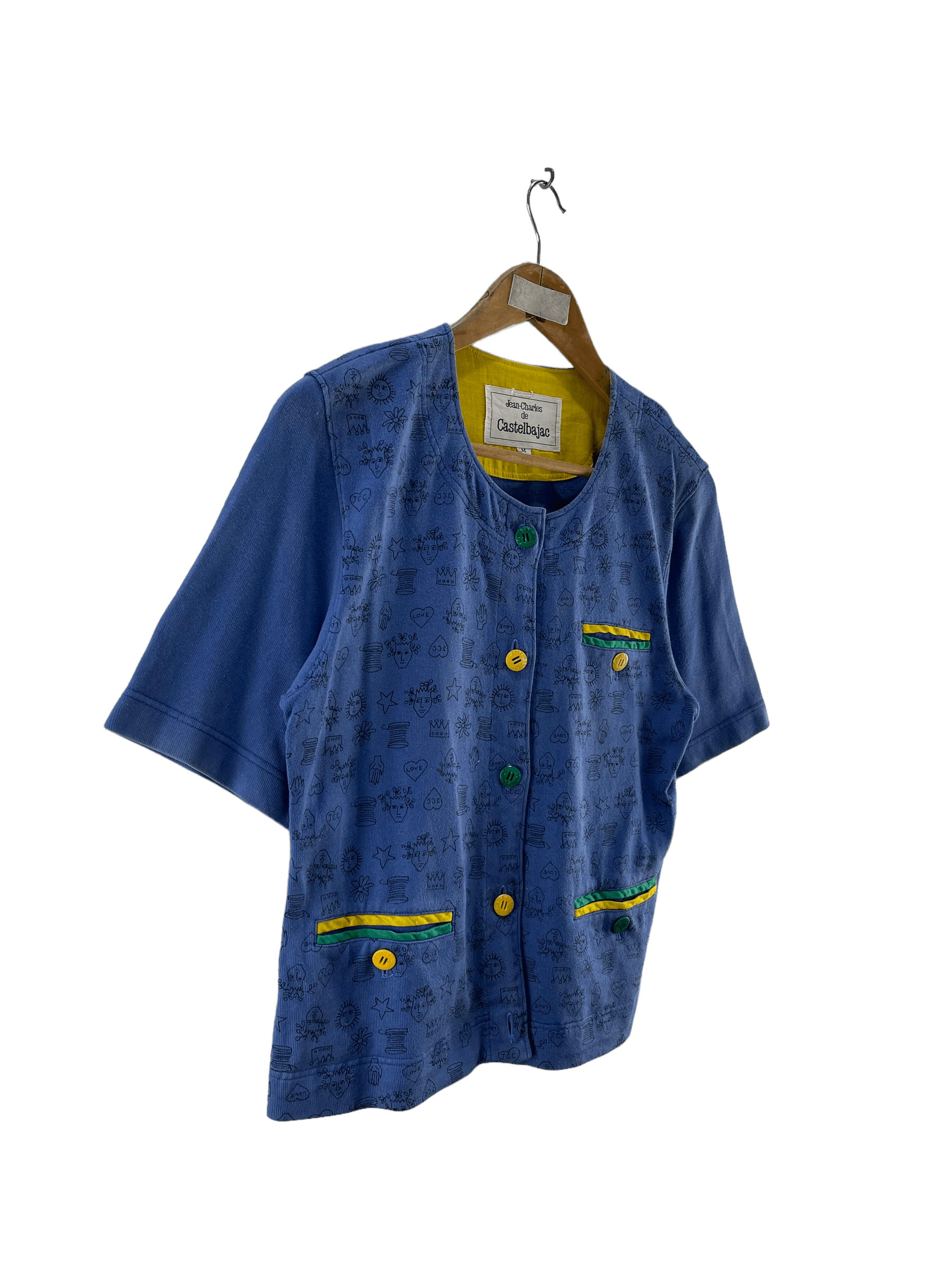 Jean Charles De Castelbajac Vintage Jeans Charles De Castelbajac Tshirt Size US S / EU 44-46 / 1 - 3 Thumbnail