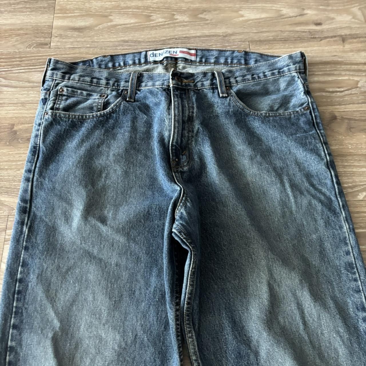 Japanese Brand Crazy Vintage Y2K/2000s Baggy Grunge Dark Wash Skater Denim Jeans! 38x34 Size US 38 / EU 54 - 5 Thumbnail