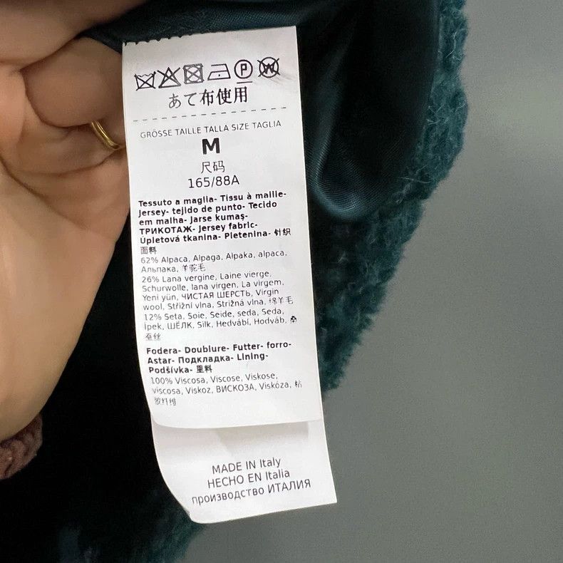 Max Mara Max Mara Turquoise fleece vest Size M / US 6-8 / IT 42-44 - 4 Thumbnail