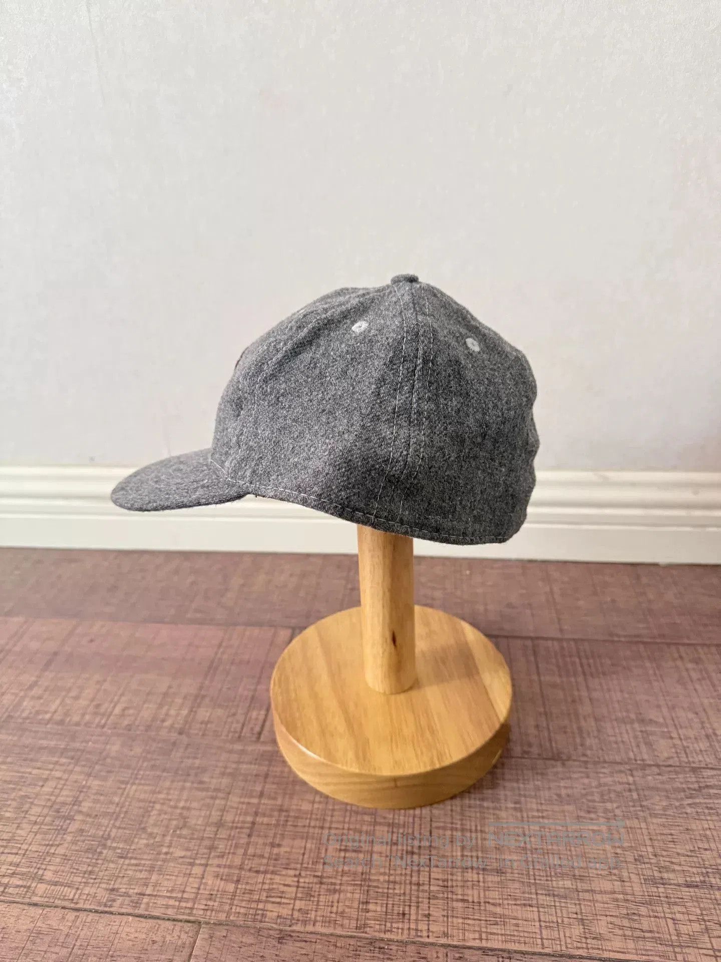 Butcher Products BP Gray Wool Baseball Cap. Size ONE SIZE - 2 Thumbnail
