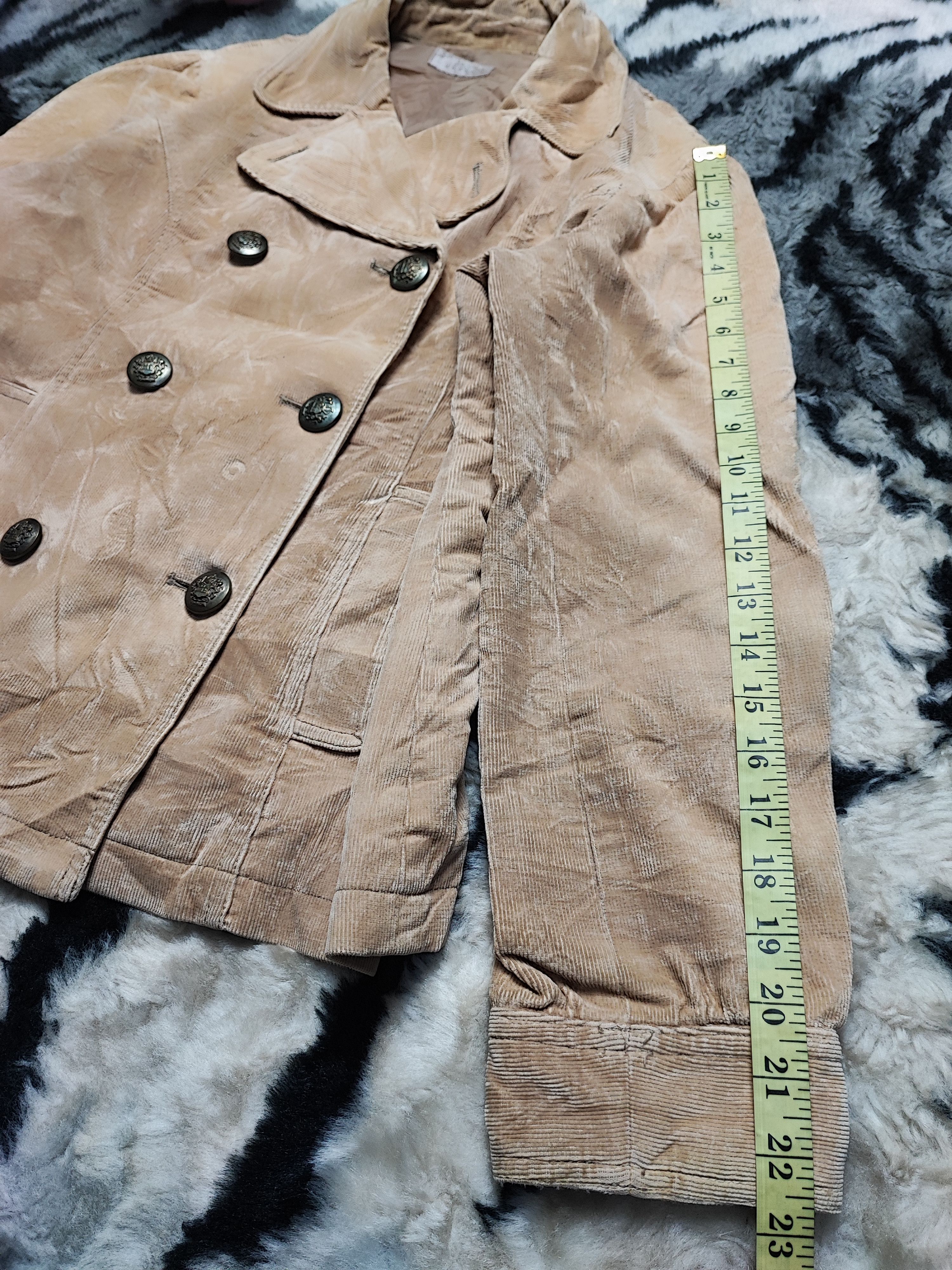 Japanese Brand AVV DENIM JACKET CORDUROY Size M / US 6-8 / IT 42-44 - 9 Thumbnail