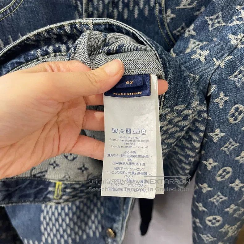 Louis Vuitton Louis Vuitton Nigo co-branded denim jacket Size US L / EU 52-54 / 3 - 4 Thumbnail