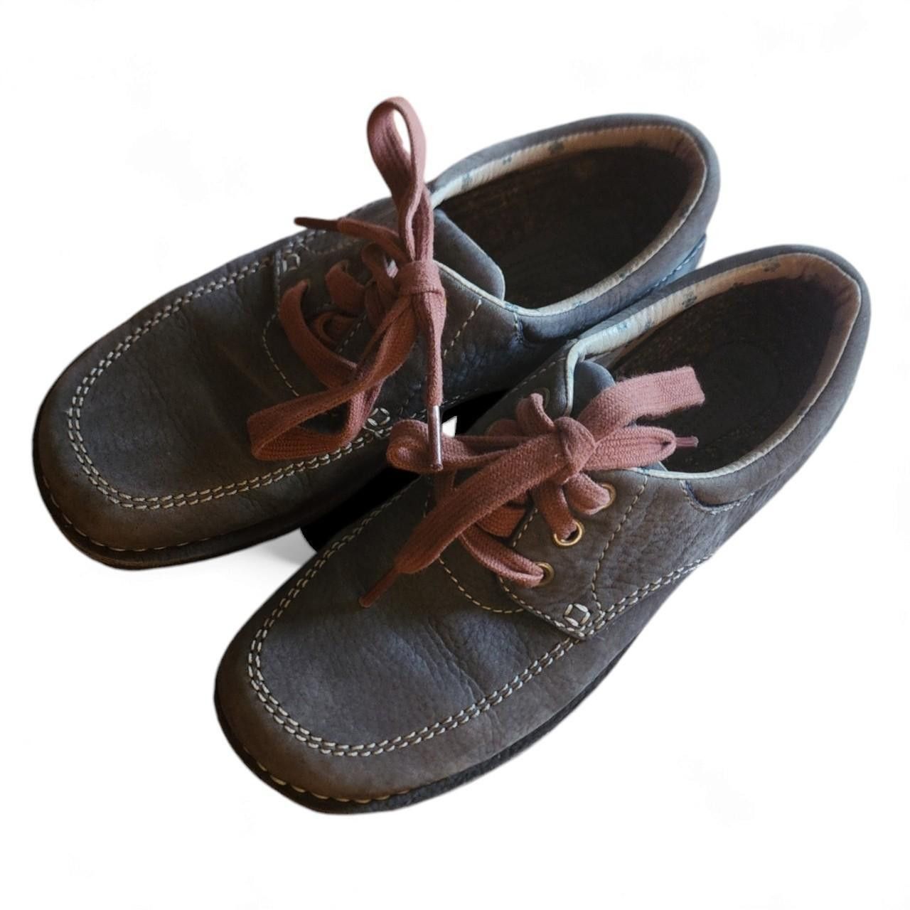 Simple Shoes Simple Brand Y2k Leather Shoes Size US 7.5 / IT 37.5 - 2 Thumbnail