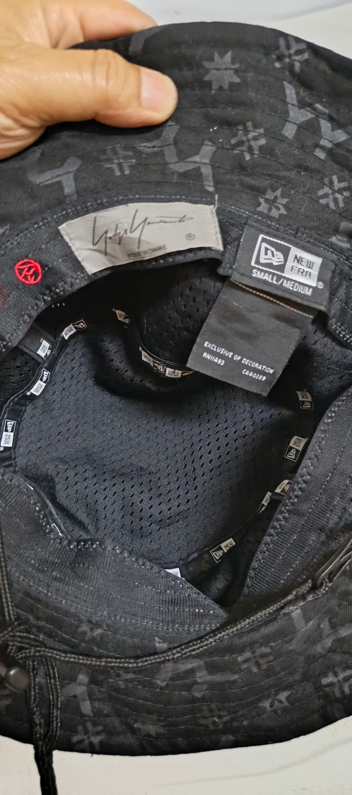 New Era × Yohji Yamamoto NEW ERA X YOHJI YAMAMOTO HAT Size ONE SIZE - 10 Thumbnail