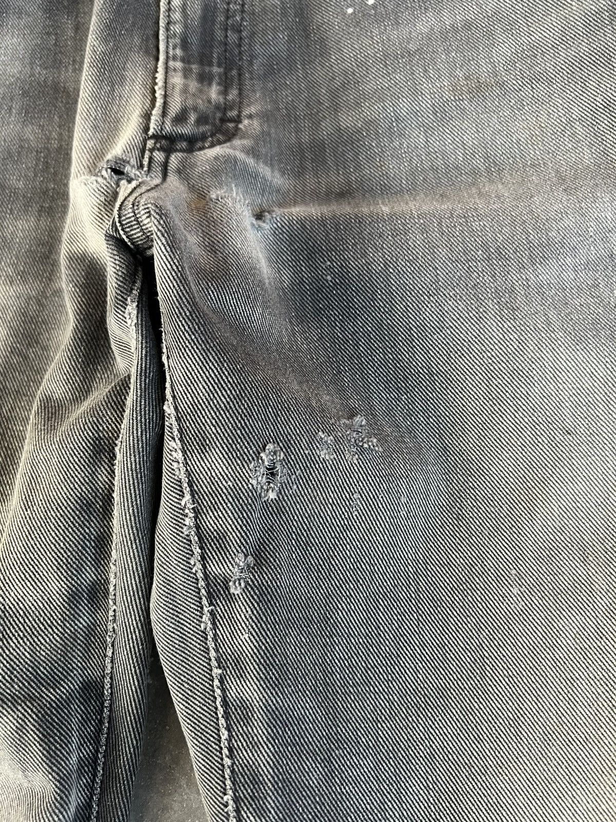If Six Was Nine × Japanese Brand × Lee 💥Flare💥Vintage Lee Western Sanforized Faded Distress Jean Size US 28 / EU 44 - 8 Thumbnail