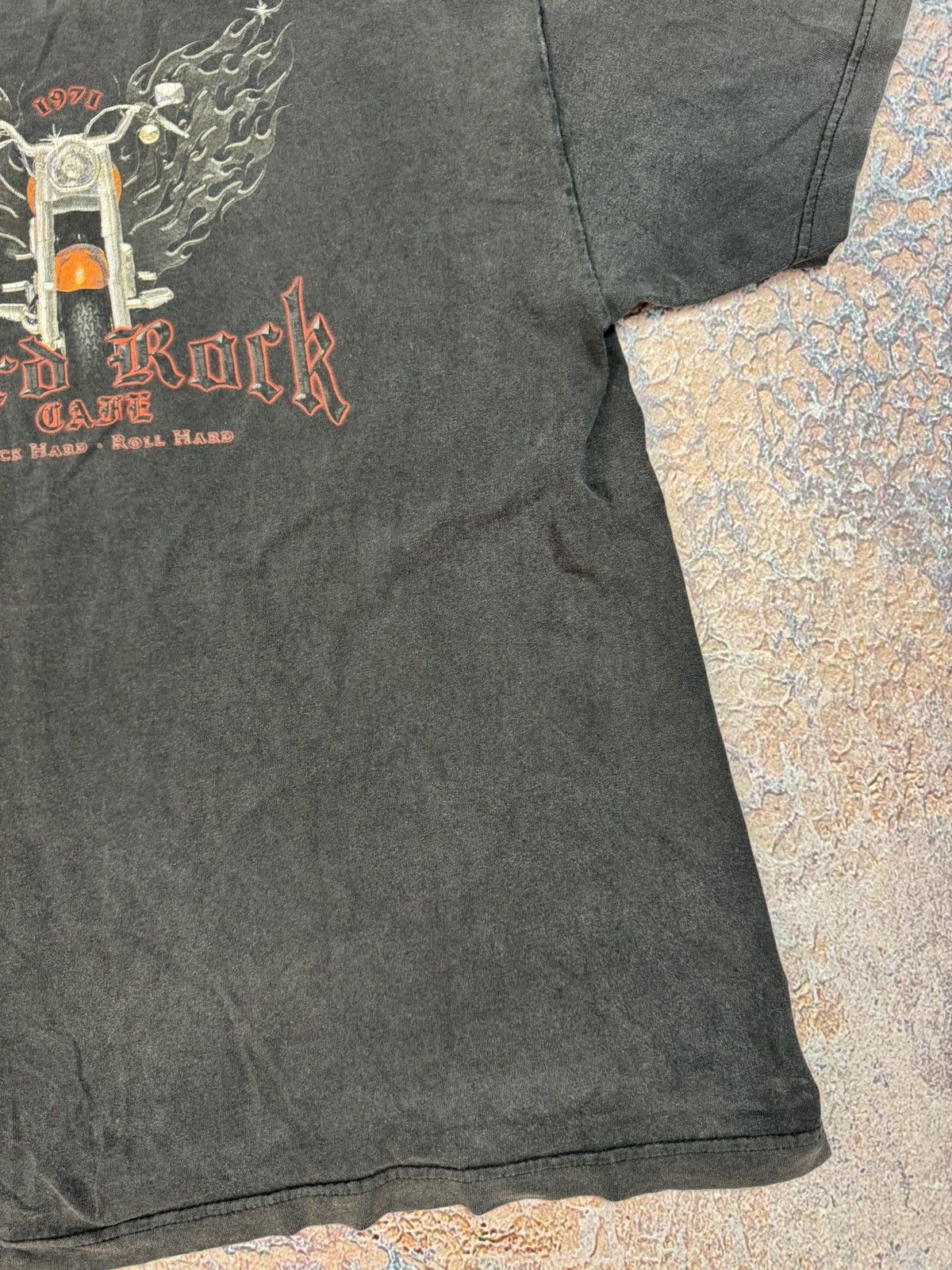 Hard Rock Cafe Vintage Y2K Hard Rock Niagara Falls 1971 West Coast Chopper Size US L / EU 52-54 / 3 - 10 Thumbnail