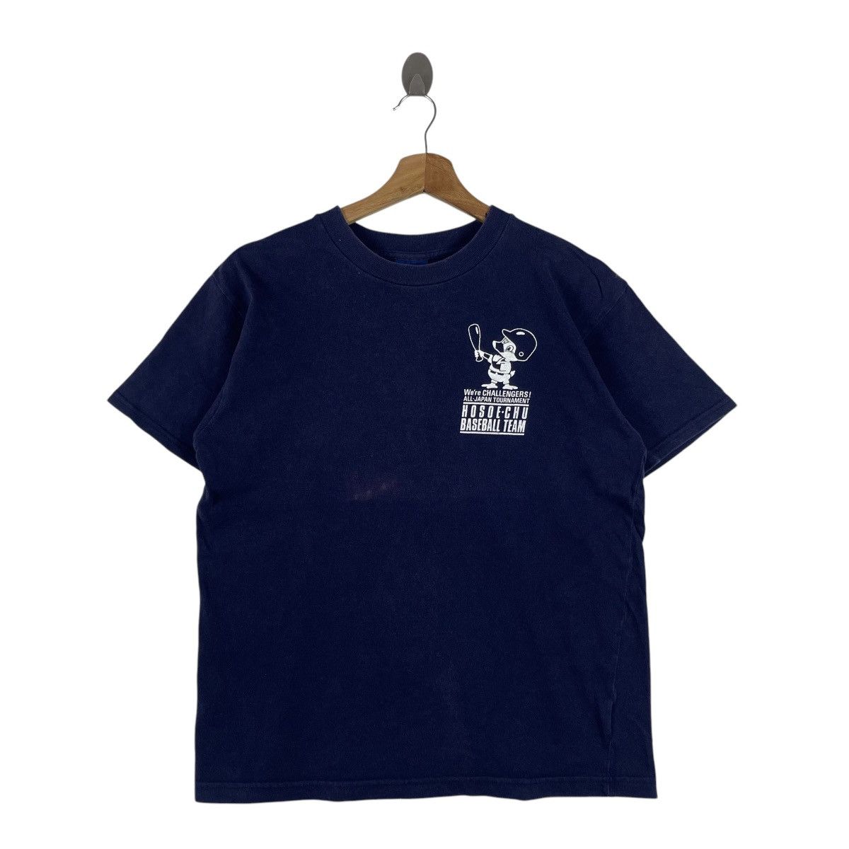 Vintage Vintage HOSOE-CHU Baseball Team Tee Shirt Size US M / EU 48-50 / 2 - 3 Thumbnail