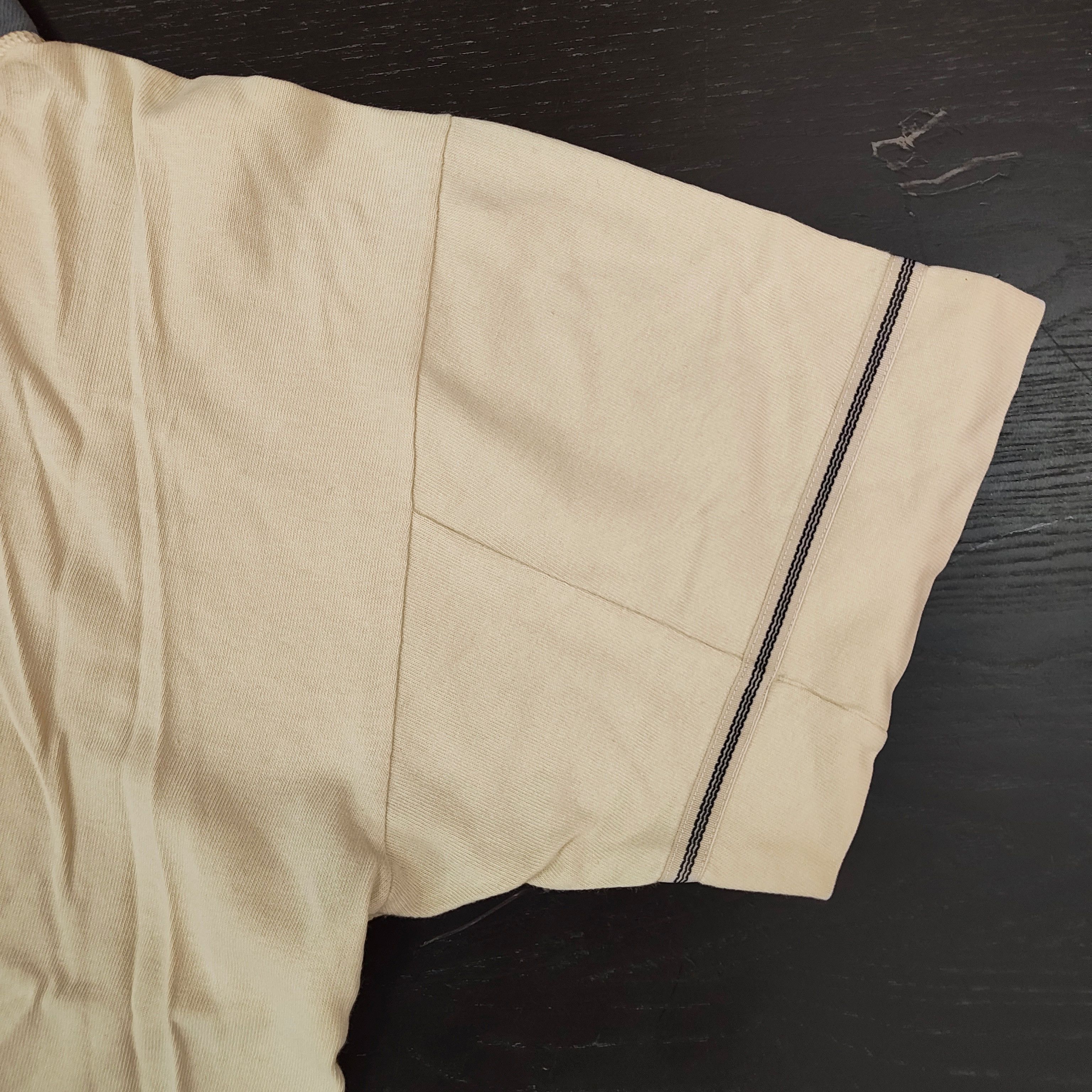 Stone Island Stone Island Massimo Osti vintage mock neck t-shirt sand L Size US L / EU 52-54 / 3 - 9 Thumbnail