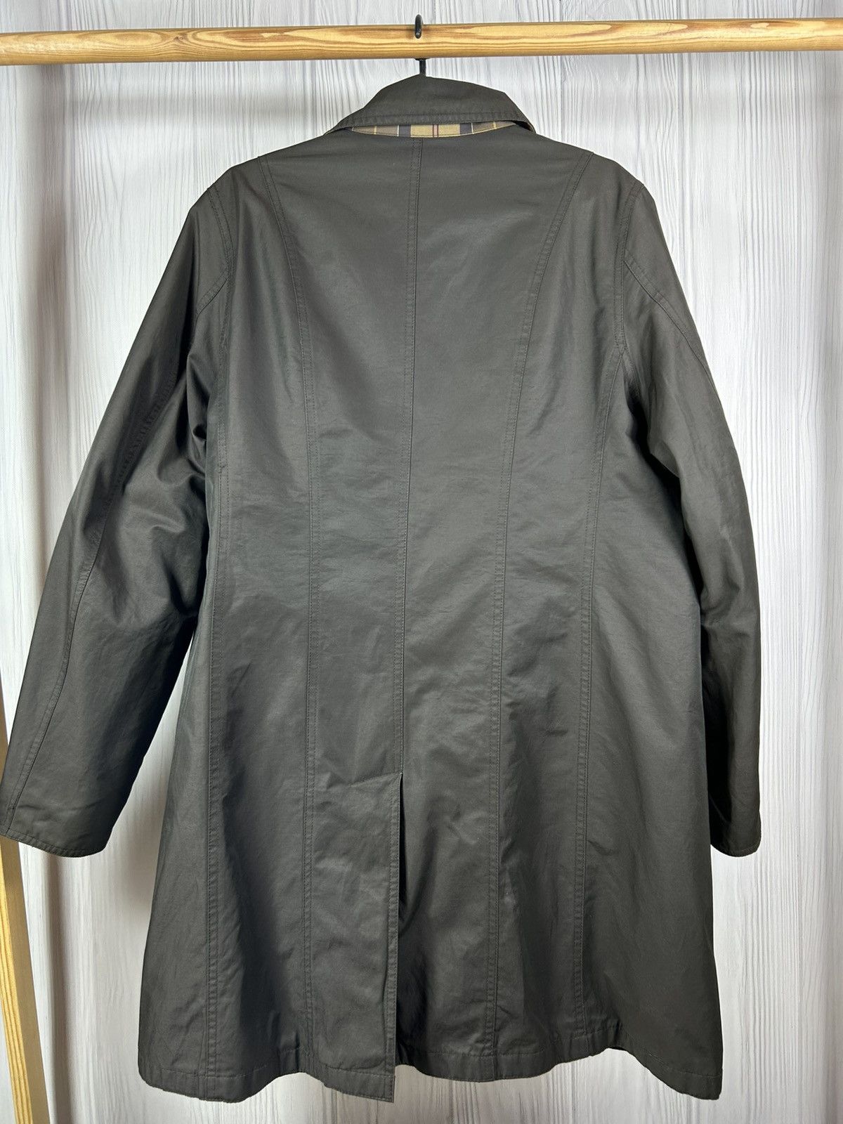 Barbour Barbour Twill Belsay Women’s Brown Waterproof Long Jacket Size XL / US 12-14 / IT 48-50 - 16 Thumbnail