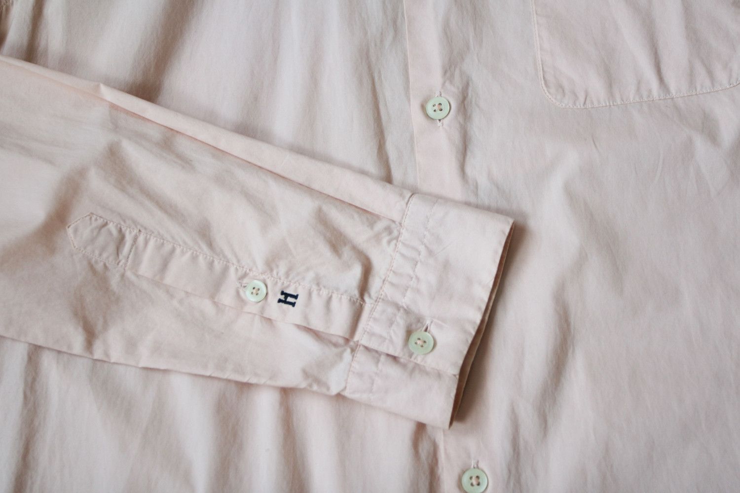 Hope Hope Sweden Cotton Pastel Peach Pink Button Down Shirt Size US S / EU 44-46 / 1 - 3 Thumbnail