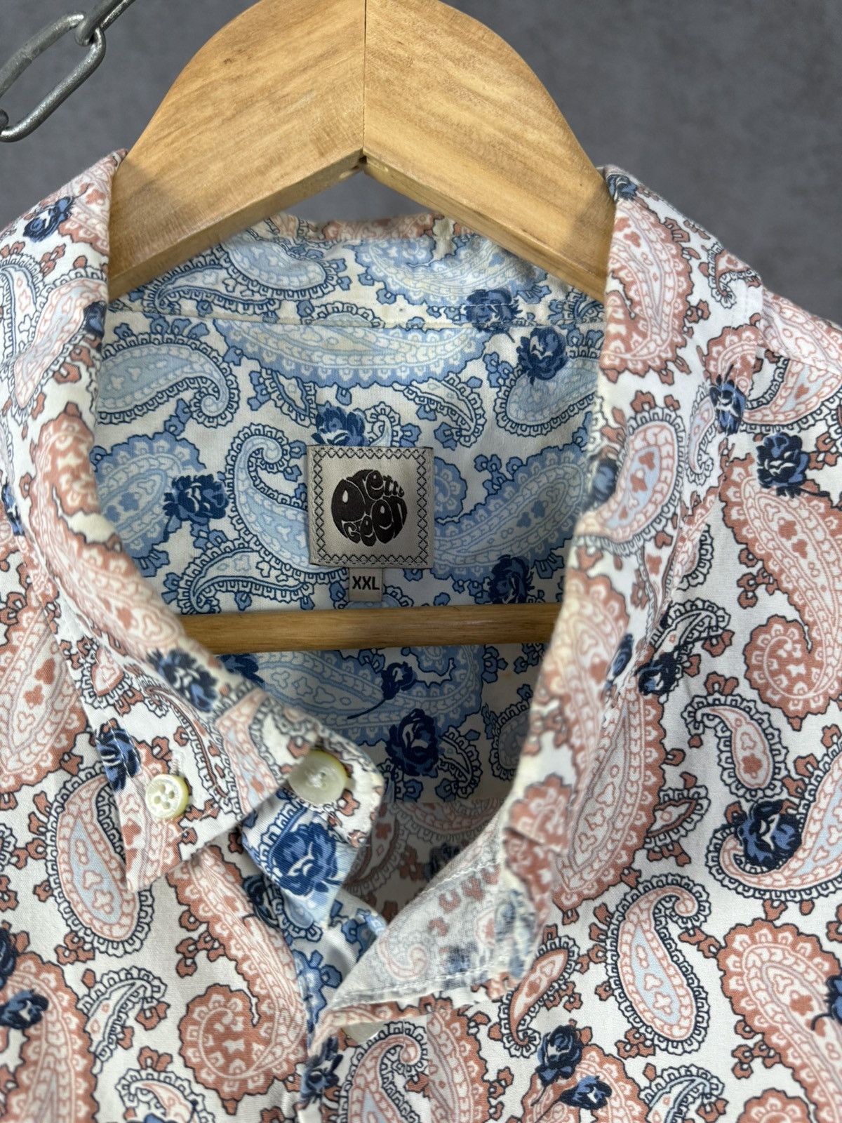 Pretty Green Pretty Green designer art crazy shirt Size US XXL / EU 58 / 5 - 4 Thumbnail