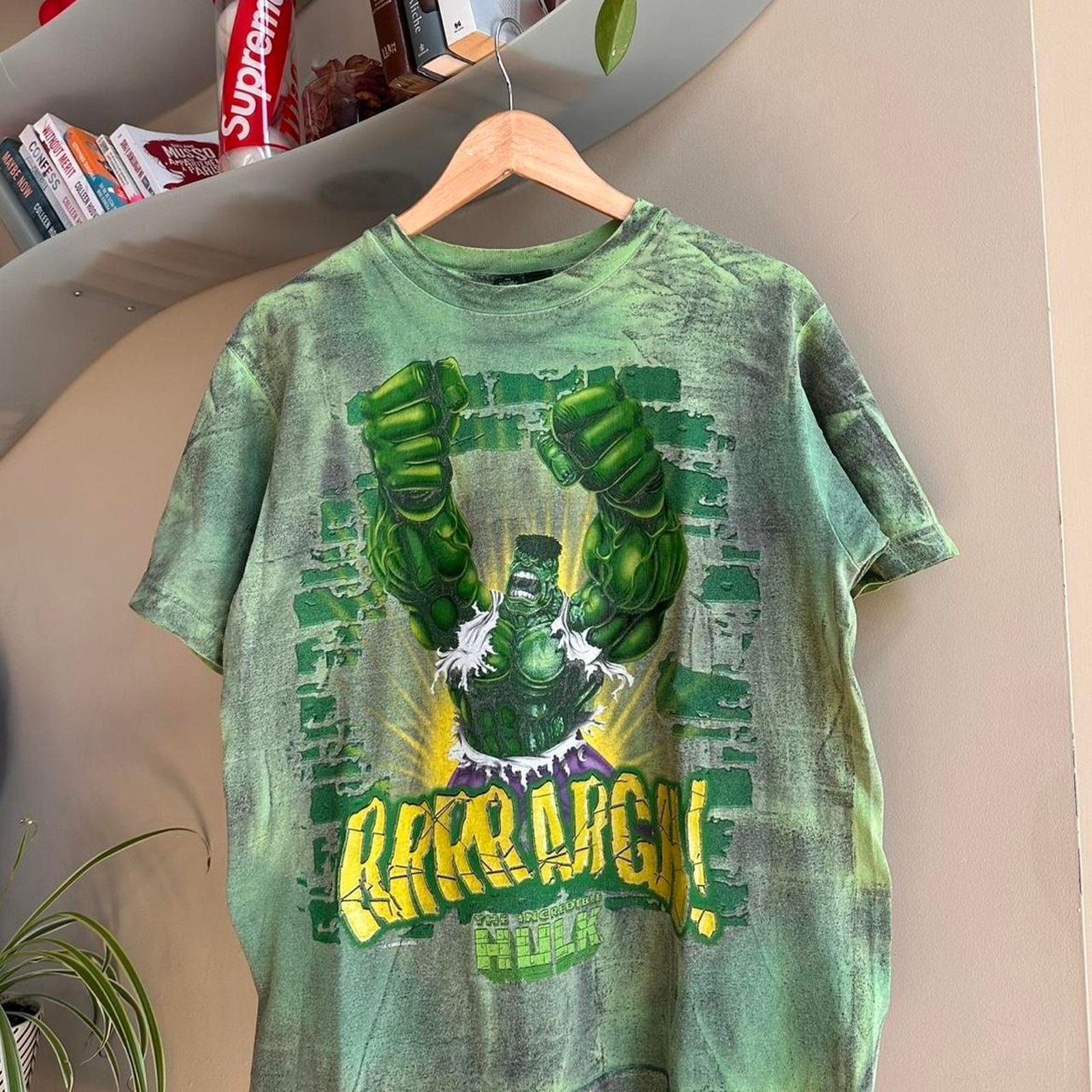 Marvel Comics × Vintage Vintage 2002 The Incredible Hulk Shirt Size US S / EU 44-46 / 1 - 2 Thumbnail