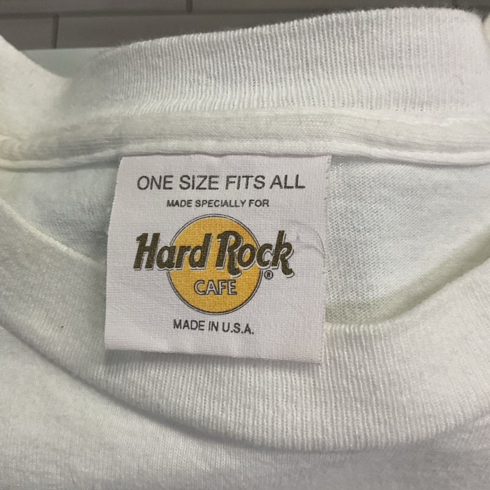Hard Rock Cafe 90s Hard Rock Cafe San Antonio Vintage T-Shirt Size US XL / EU 56 / 4 - 5 Thumbnail