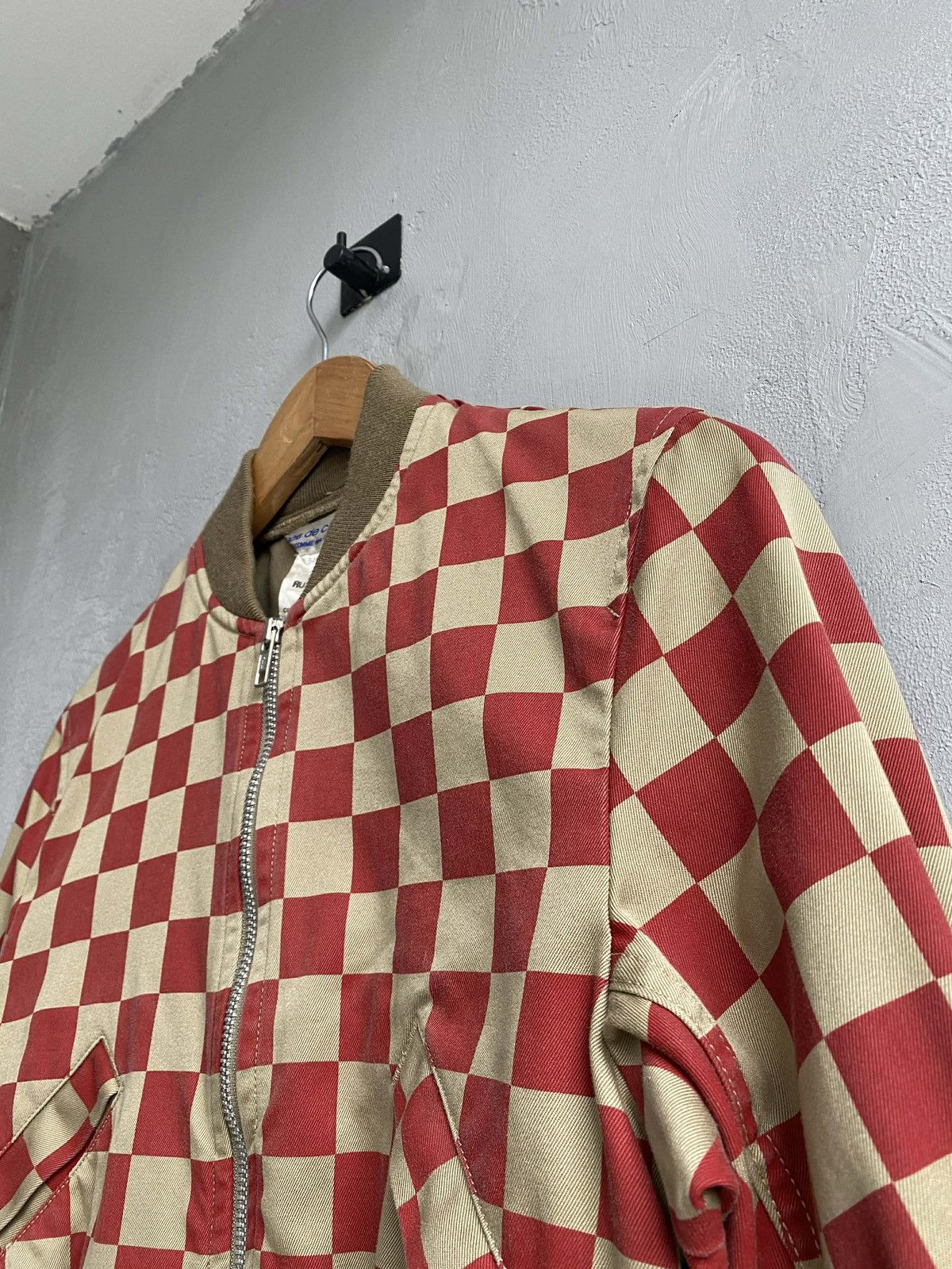 Comme des Garcons Comme des Garcons Robe de Chambre Checkered Bomber Jacket Size US M / EU 48-50 / 2 - 5 Thumbnail