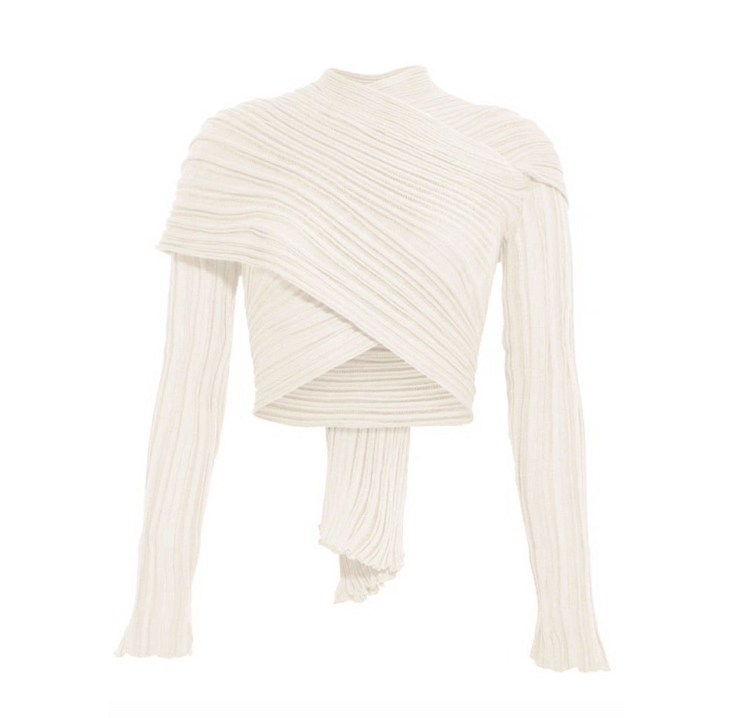 Other Ioanna Kourbela Timeless Cardigan Wrap Knit Top Size S / US 4 / IT 40 - 1 Thumbnail