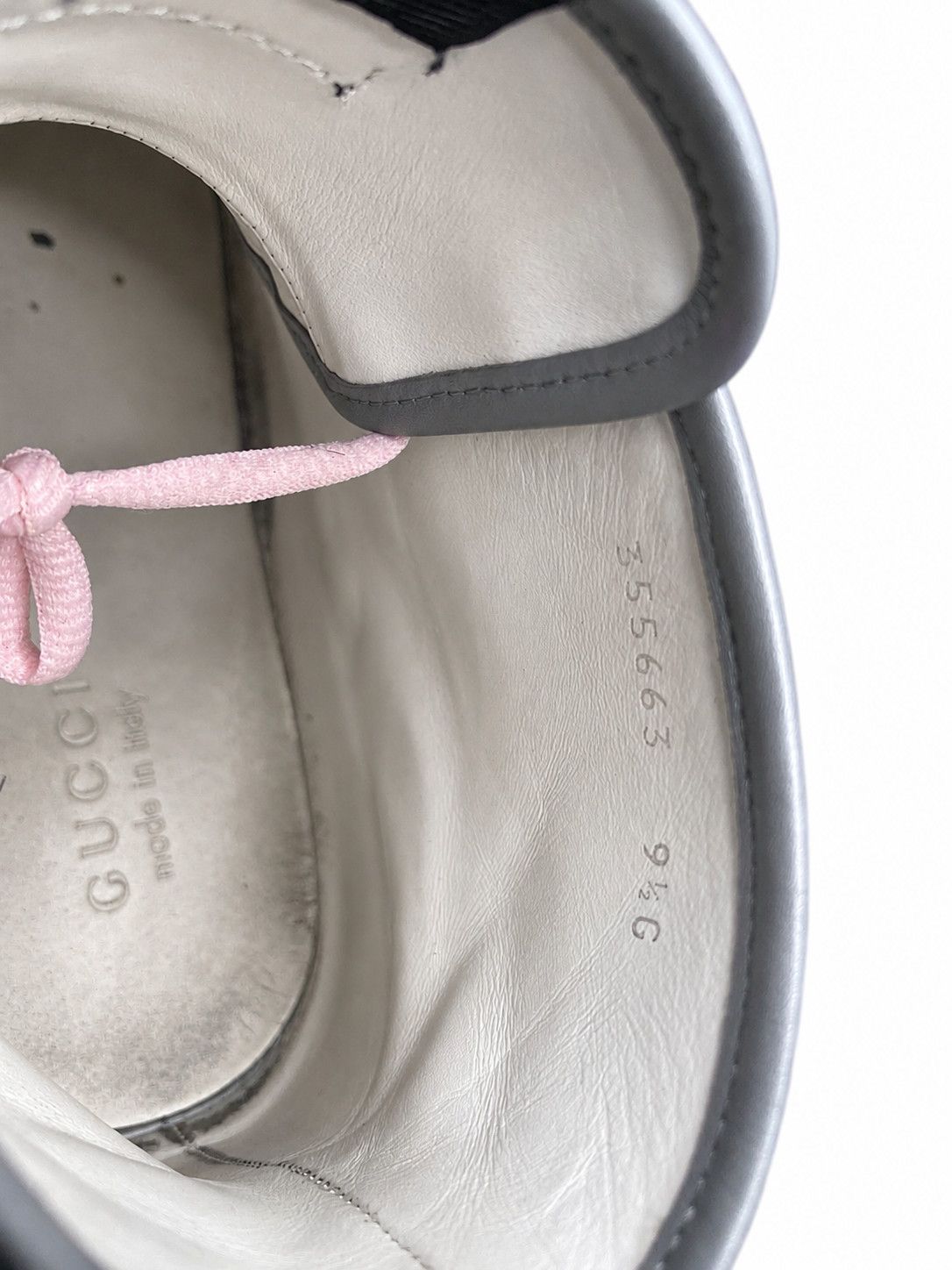Gucci Gucci GG Supreme Beige Pink High Top SZ 9.5 Size US 9.5 / EU 42-43 - 9 Thumbnail