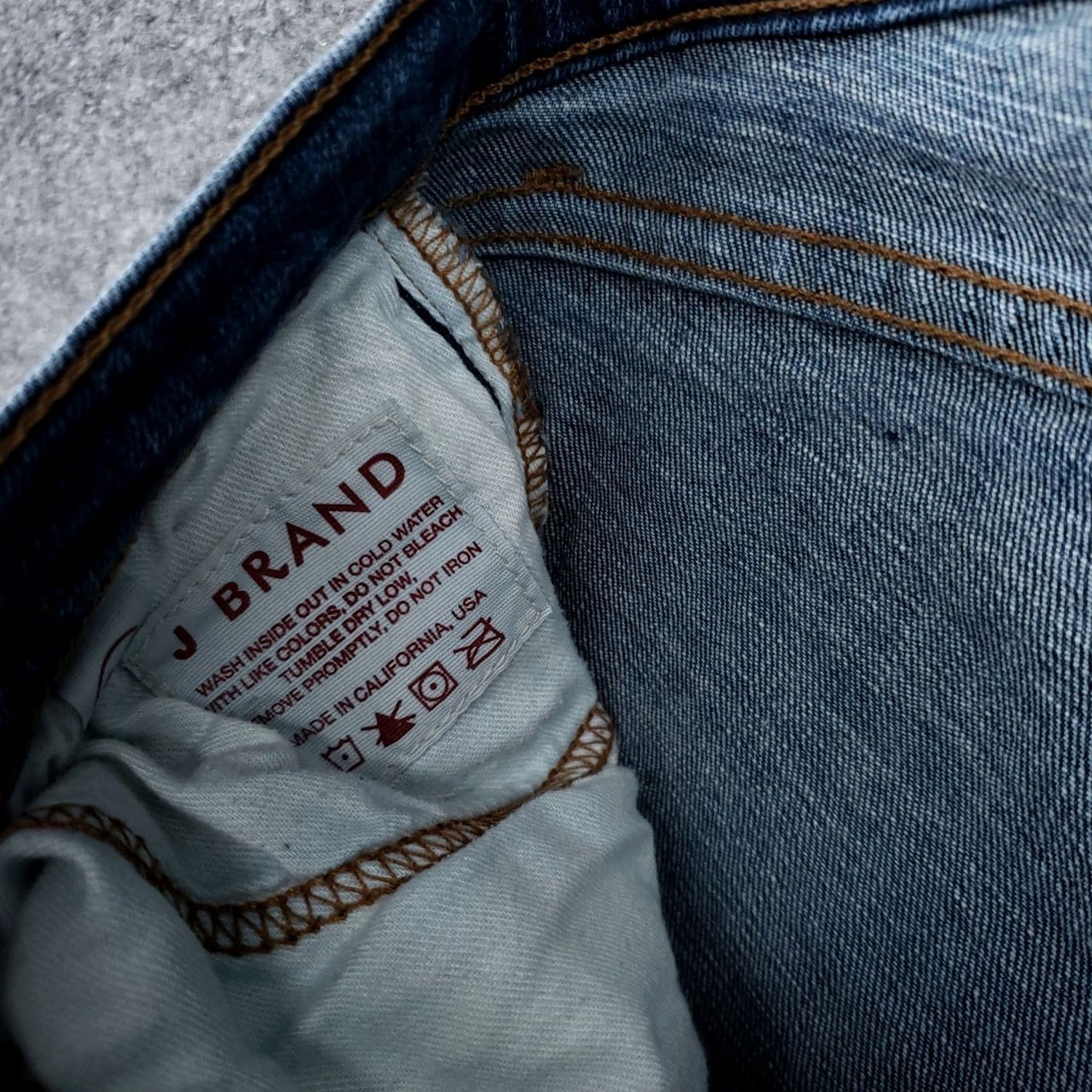 J Brand J Brand Jeans Womens 10 Jeans Blue Denim Low Rise Skinny 28x32 Medium Wash Fall Winter Spring Summer Womens Jeans Size 32" / US 10 / IT 46 - 4 Thumbnail