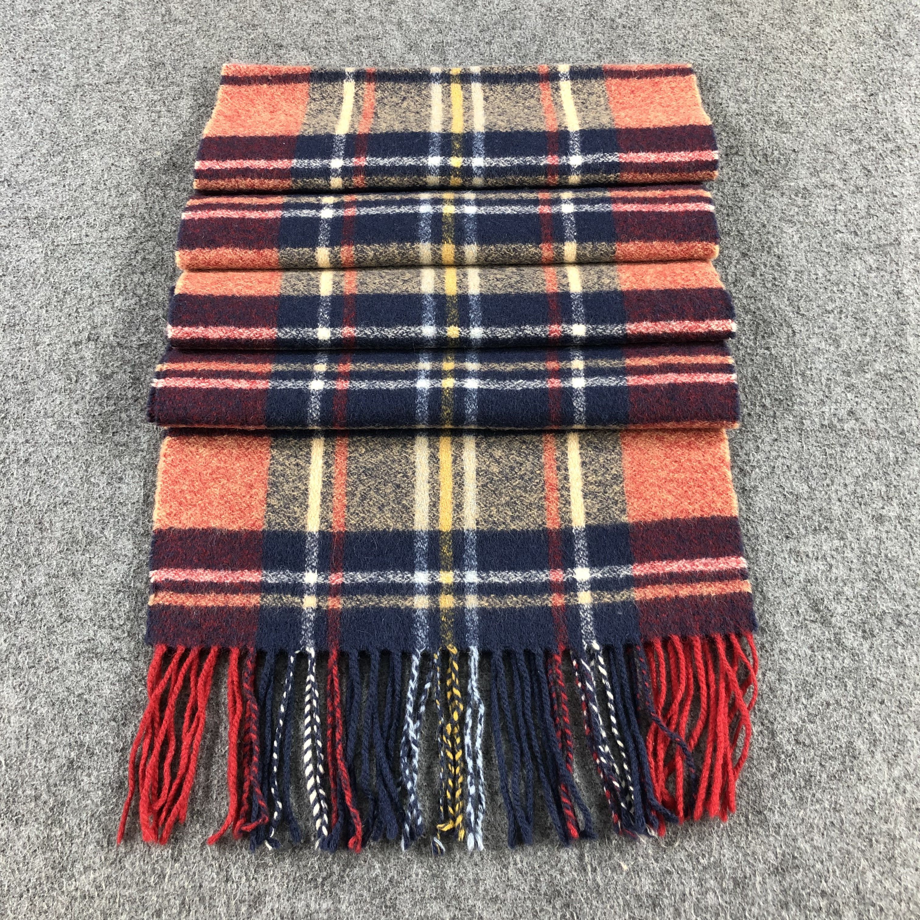 McGregor McGregor Tartan Wool Scarf Muffler Wool V987 Size ONE SIZE - 2 Thumbnail