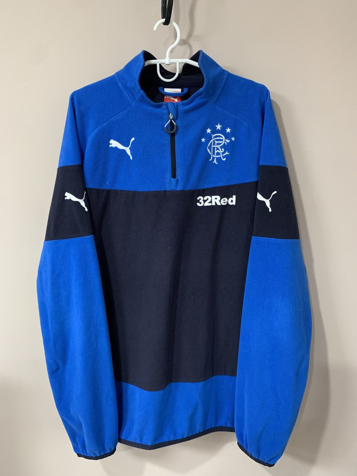 Puma Glasgow Rangers Football Sweatshirt Fleece Puma Soccer XL Size US XL / EU 56 / 4 - 1 Thumbnail