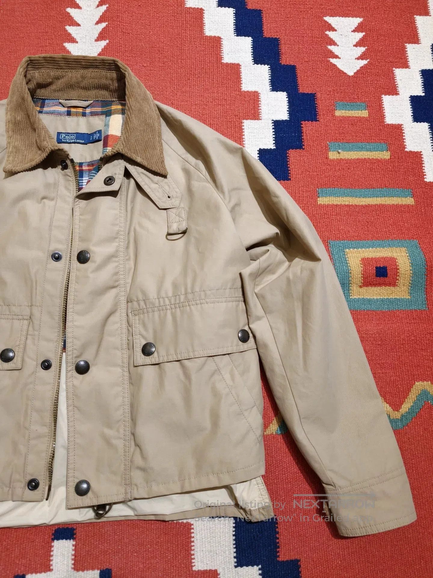 Polo Ralph Lauren Barbour Spey Vintage Short Jacket. Size S / US 4 / IT 40 - 3 Thumbnail