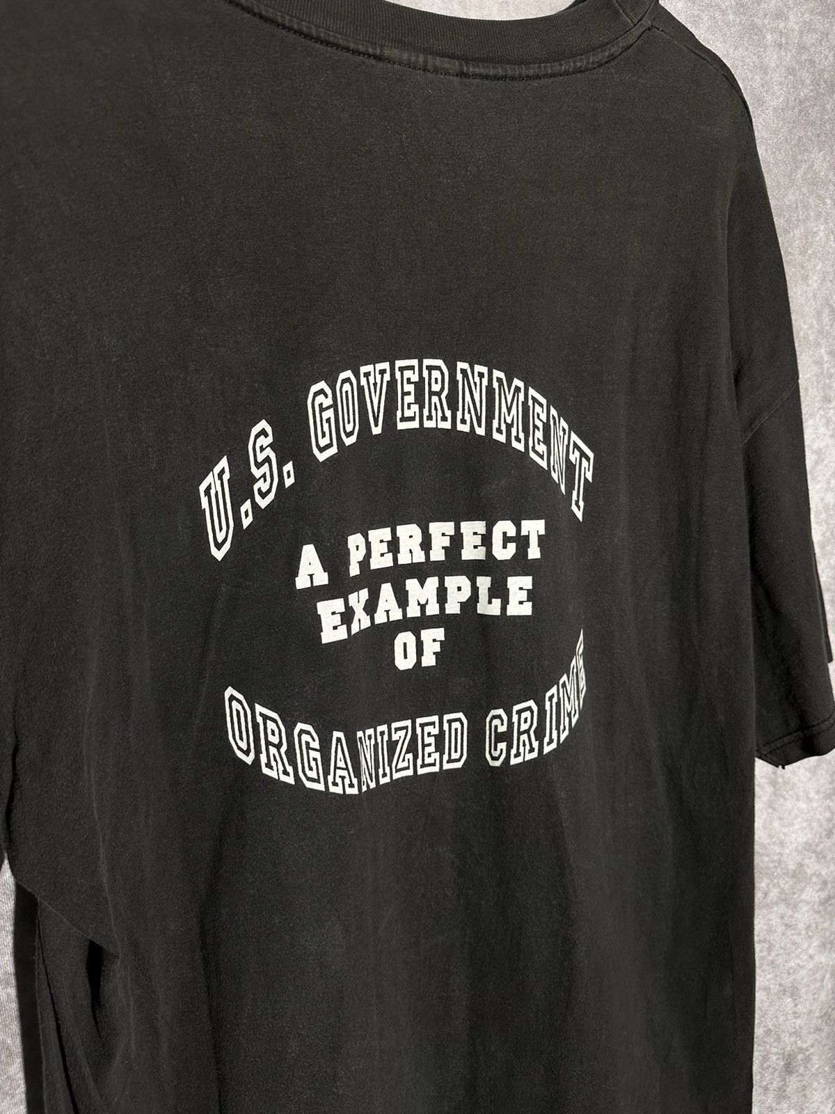 Vintage Vintage Organized Crime US Gov Tee Size US XXL / EU 58 / 5 - 2 Thumbnail