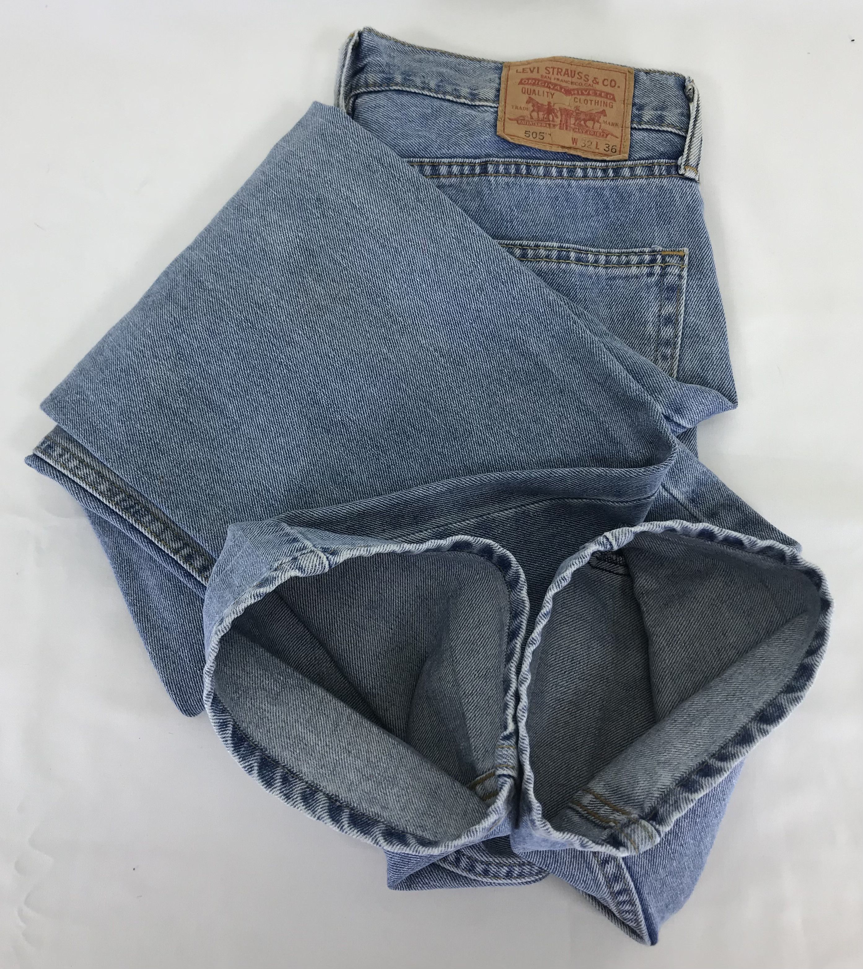 Levi's Vintage Levi's 505 Distressed Jeans Size US 32 / EU 48 - 14 Thumbnail