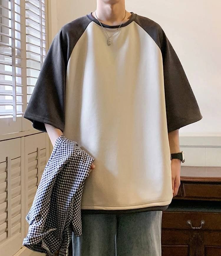 Japanese Brand × Vintage patchwork suede T-shirt. Size US M / EU 48-50 / 2 - 2 Thumbnail