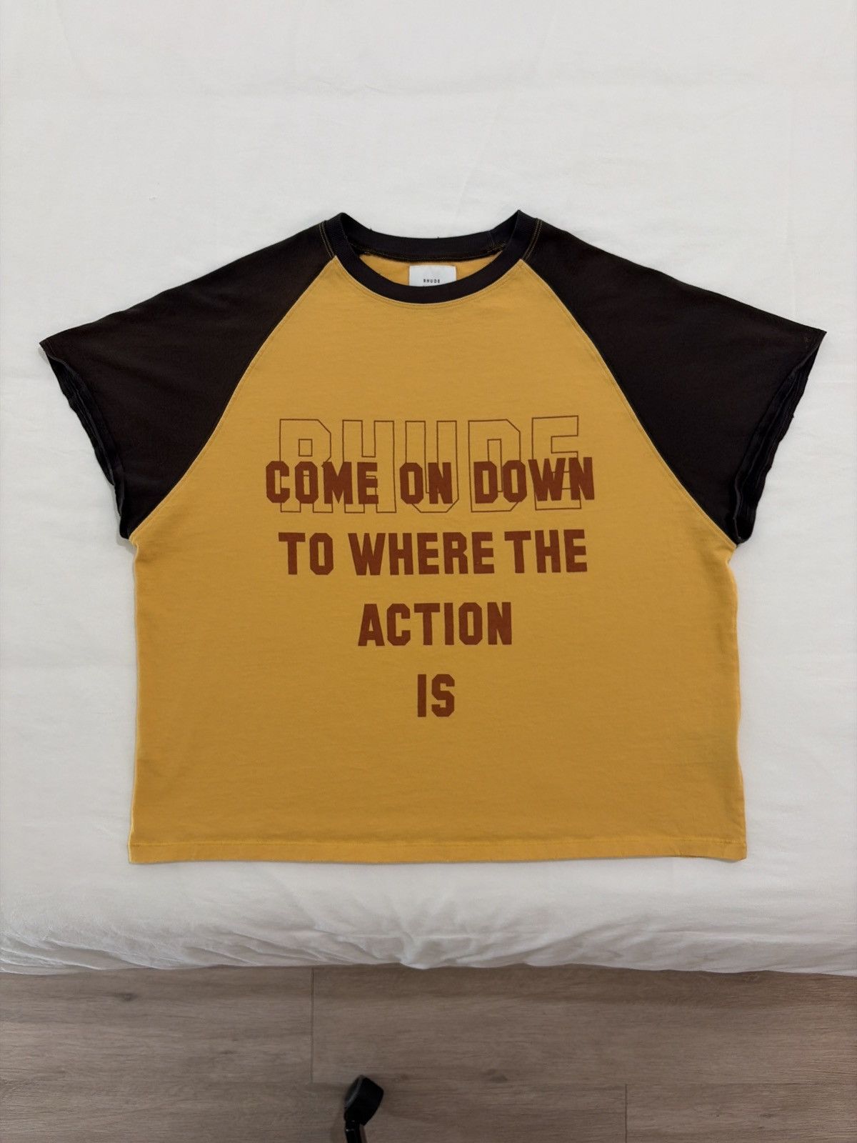 Rhude Rhude Come On Down To Where The Action Is Sleeveless Tee Size US L / EU 52-54 / 3 - 1 Thumbnail