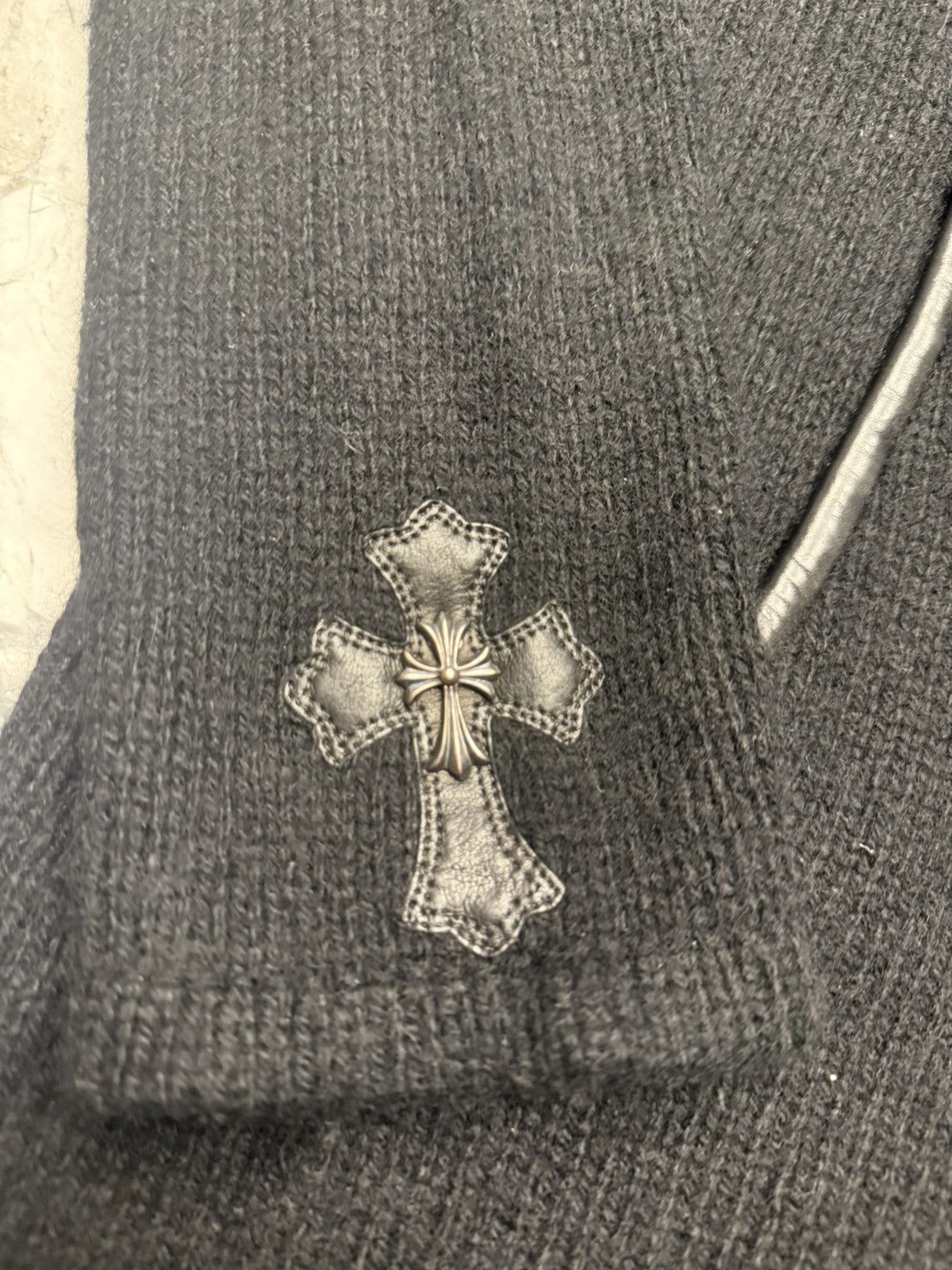 Chrome Hearts Chrome Hearts Cashmere Hoodie Black M Size US M / EU 48-50 / 2 - 4 Thumbnail