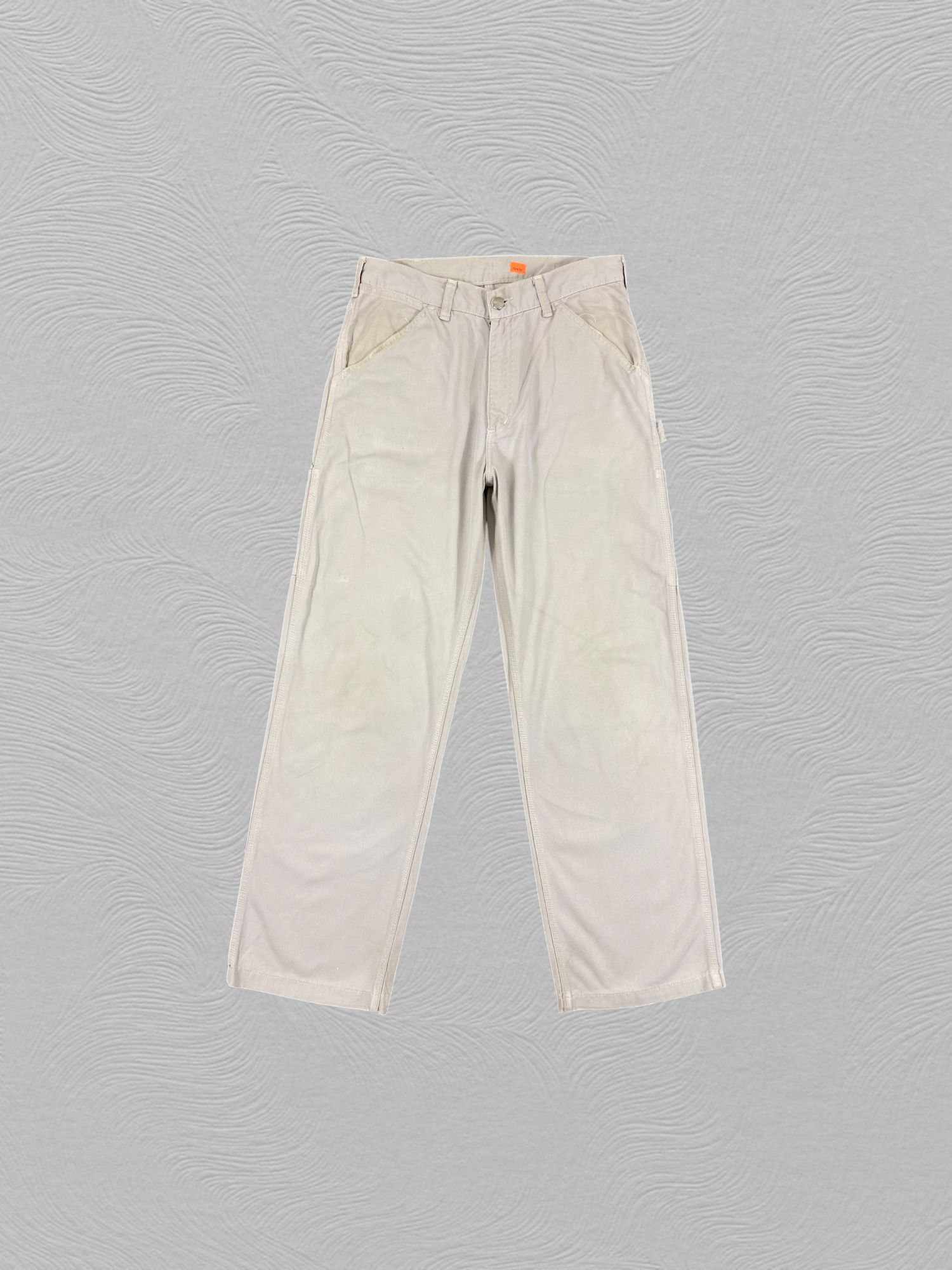 Carhartt Vintage Carhartt Tan Cargo Carpenter Pants -CP248 Size US 31 - 1 Thumbnail