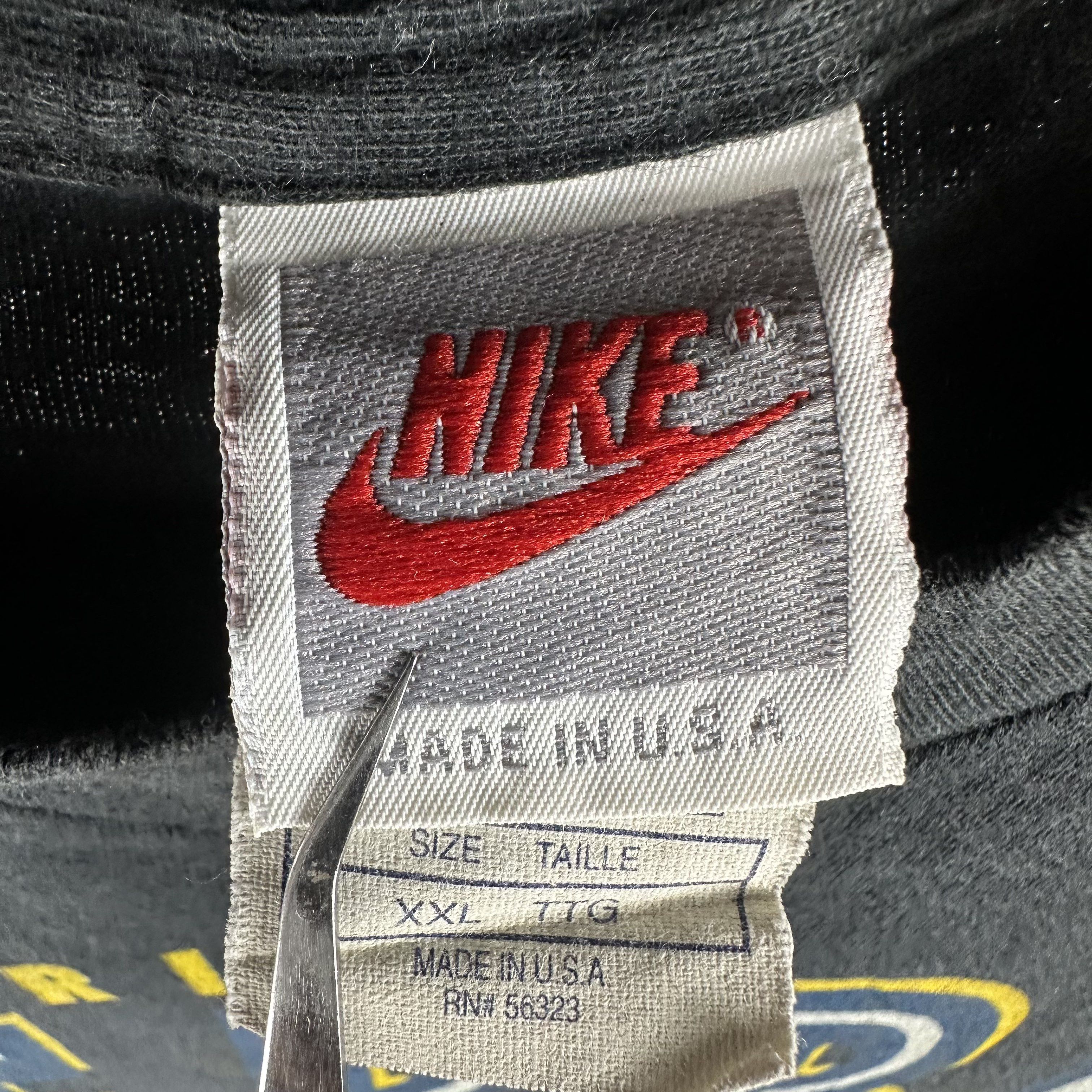 Vintage Nike 90s Chris Webber Warriors Basketball NBA T-shirt Size US XXL / EU 58 / 5 - 4 Thumbnail
